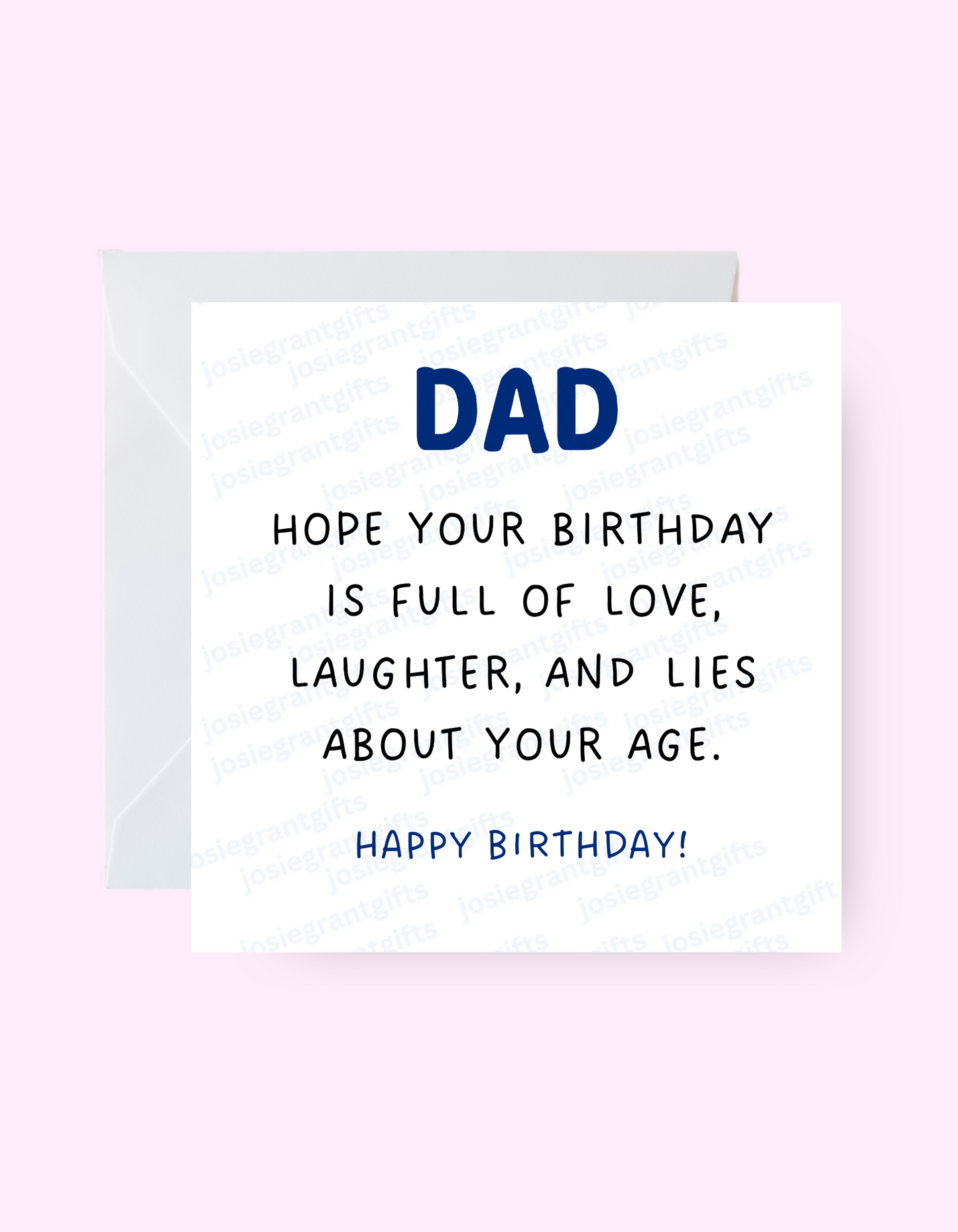 Lies About Your Age Card