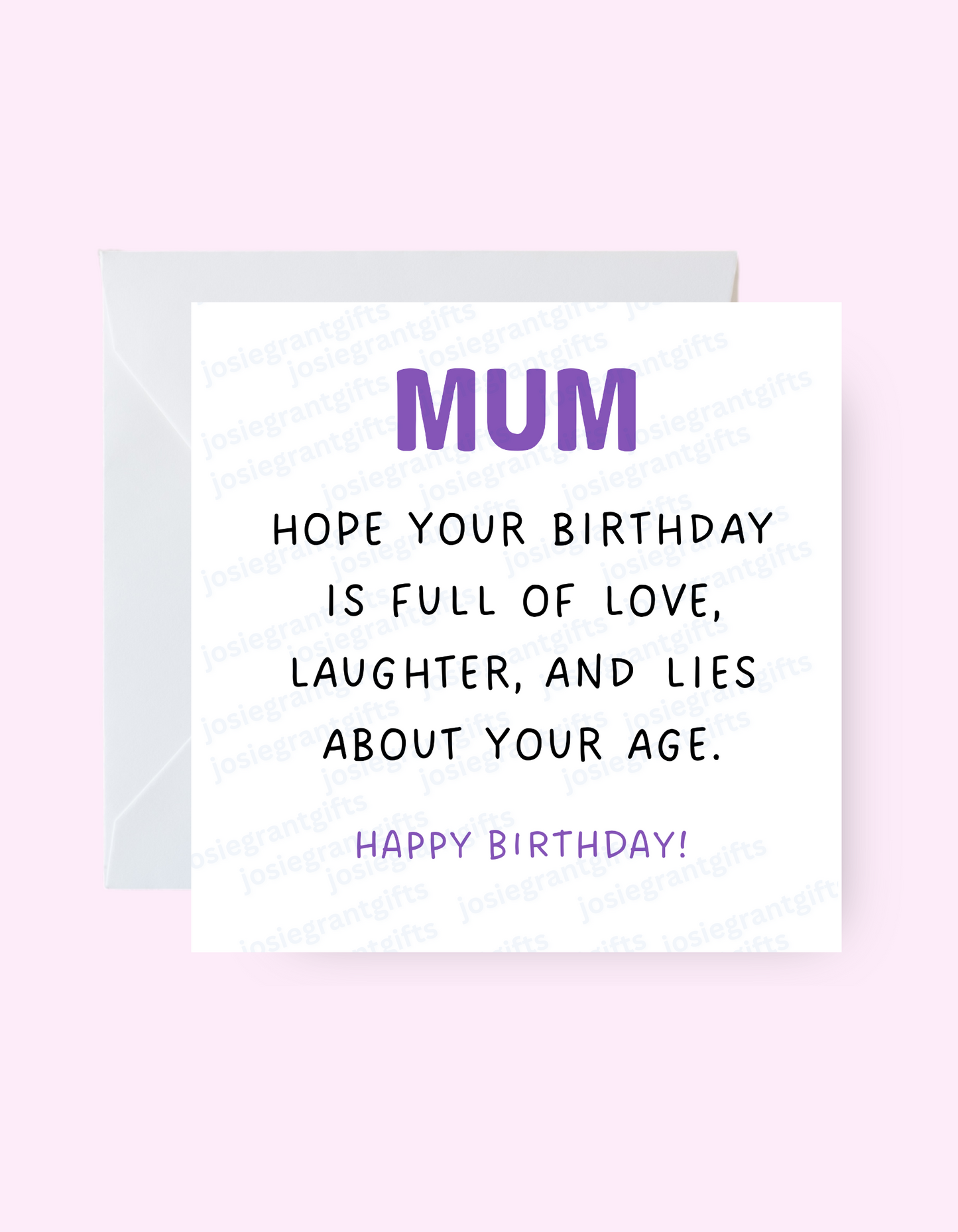 Lies About Your Age Card