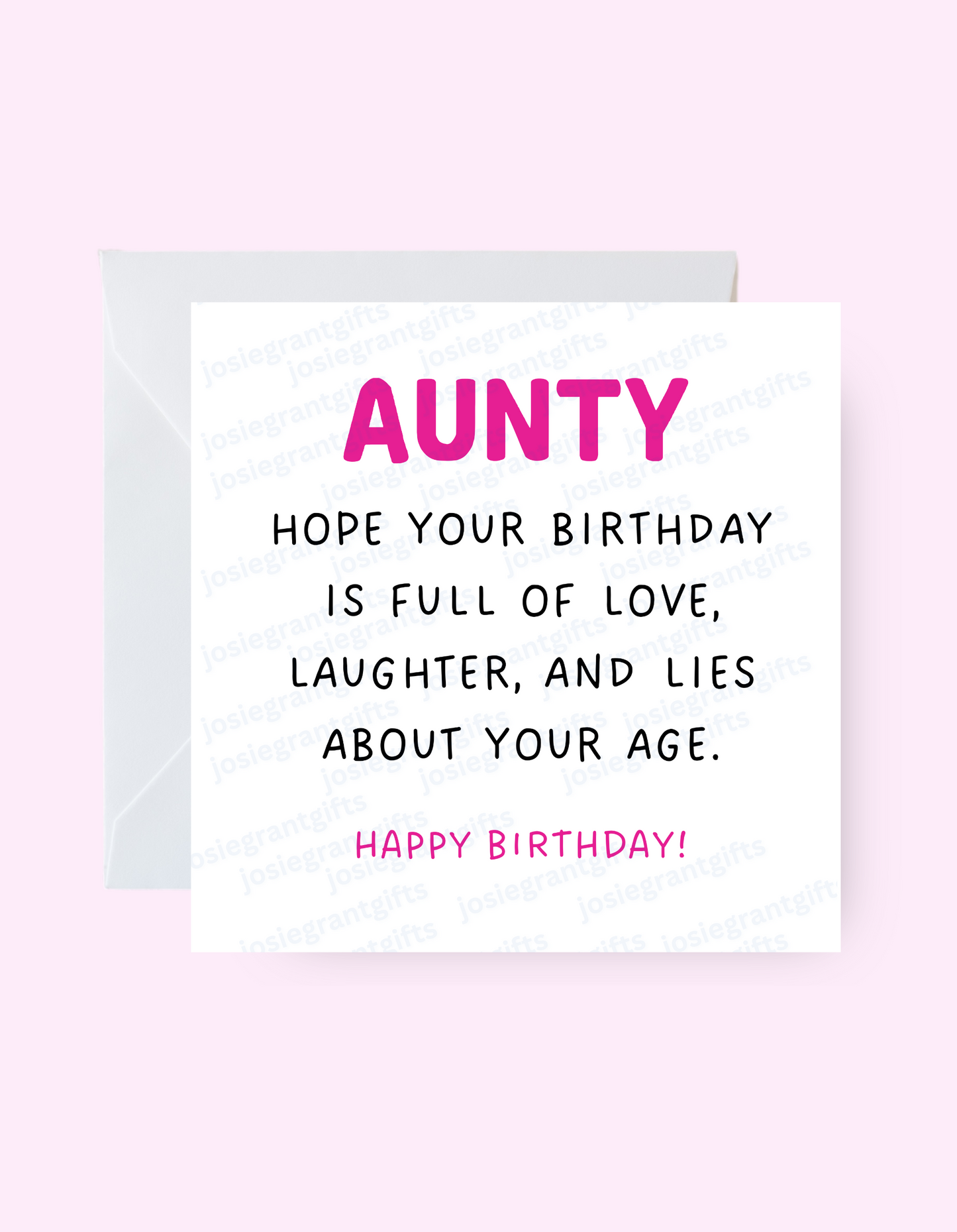 Lies About Your Age Card
