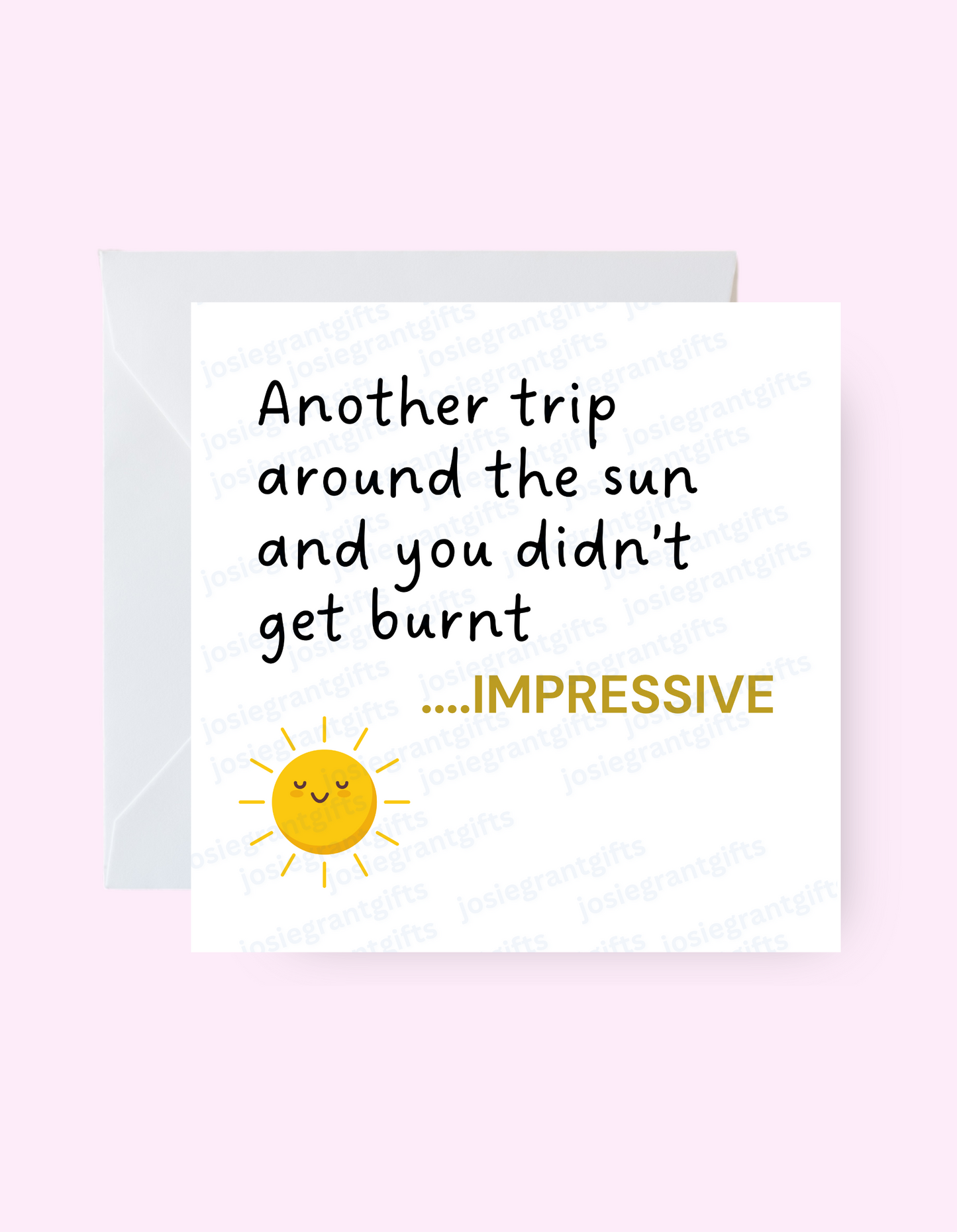 Trip Around The Sun Card