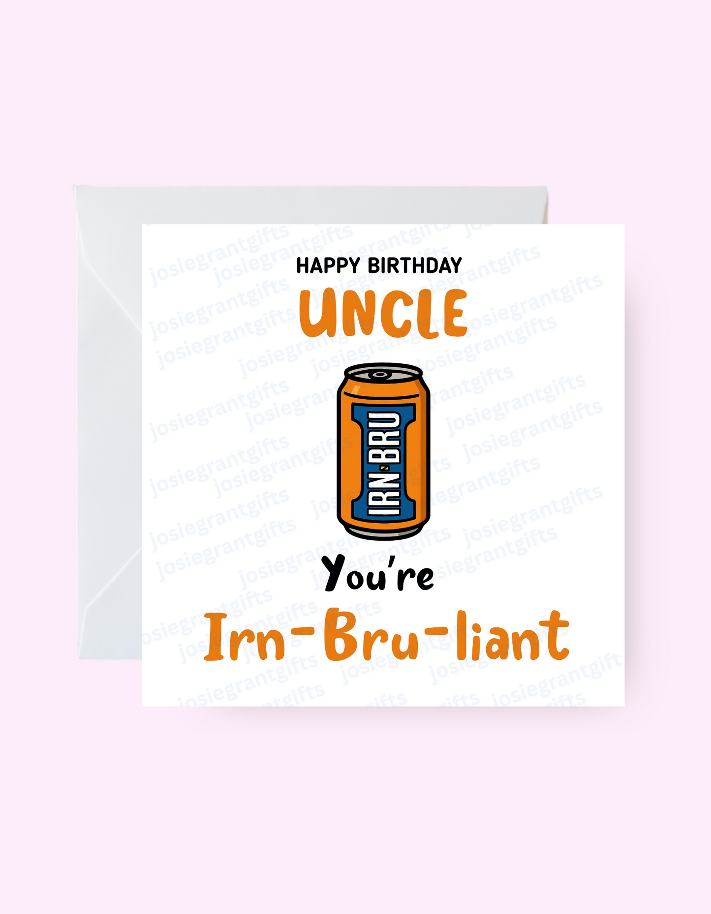 Irn Bru Liant Birthday Card