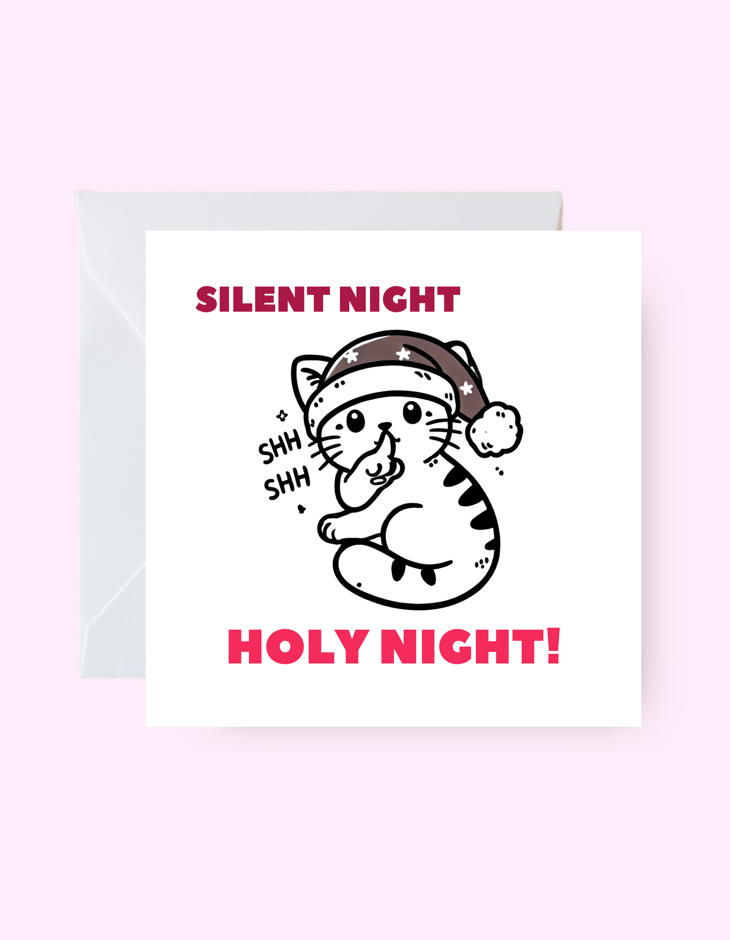 Silent Night Card