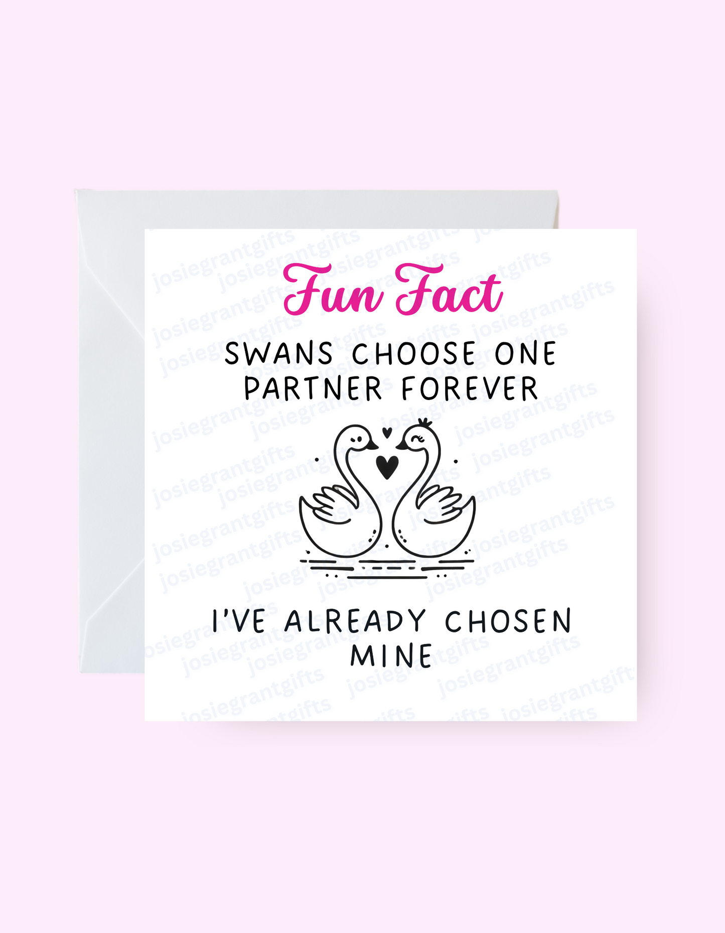 Swan Card