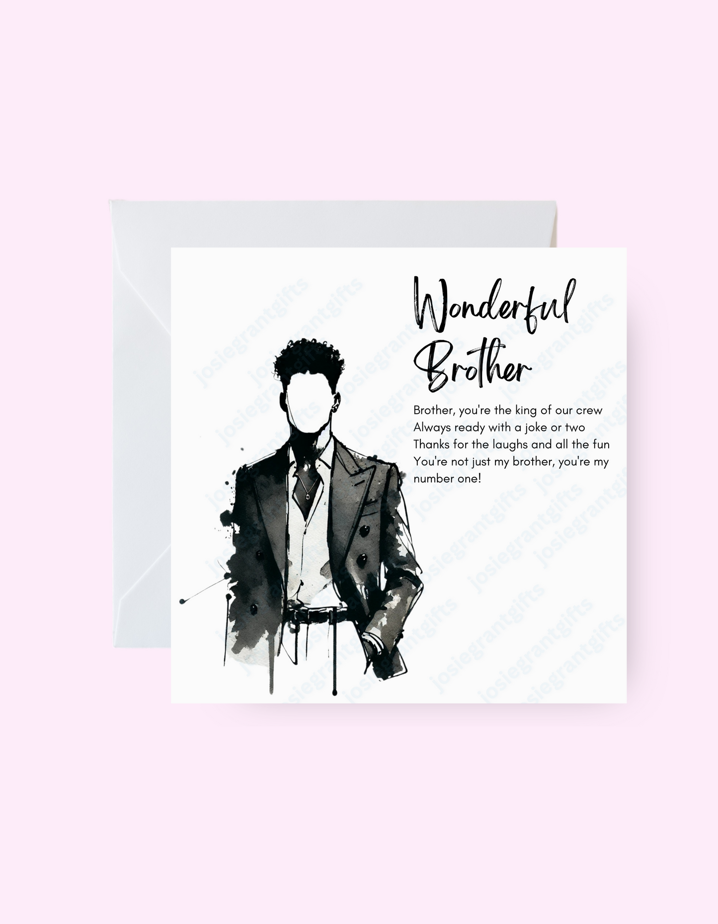 Wonderful Brother Card