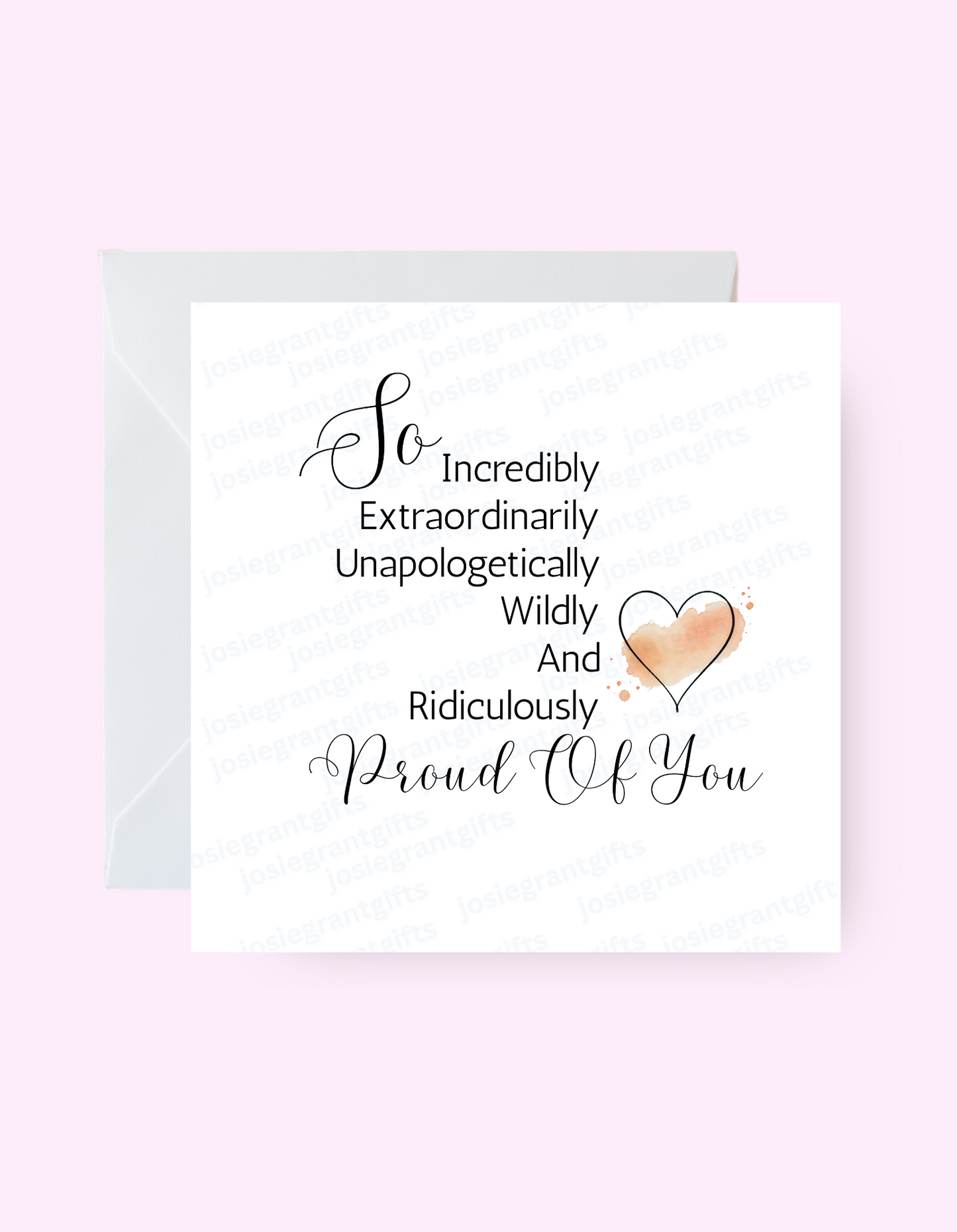 So Proud Card