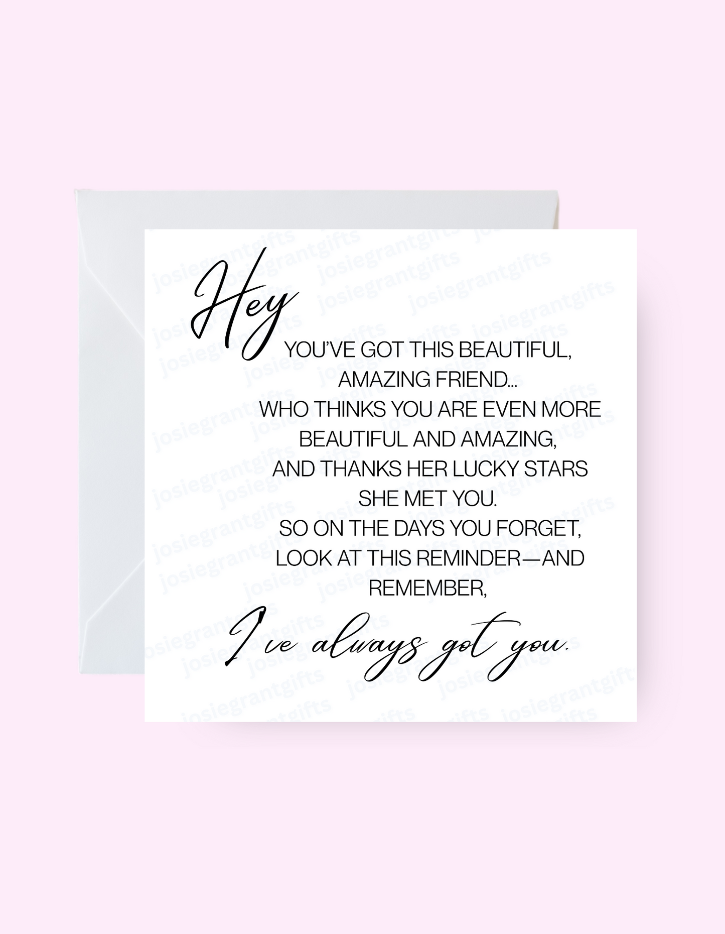 For you Friend Card
