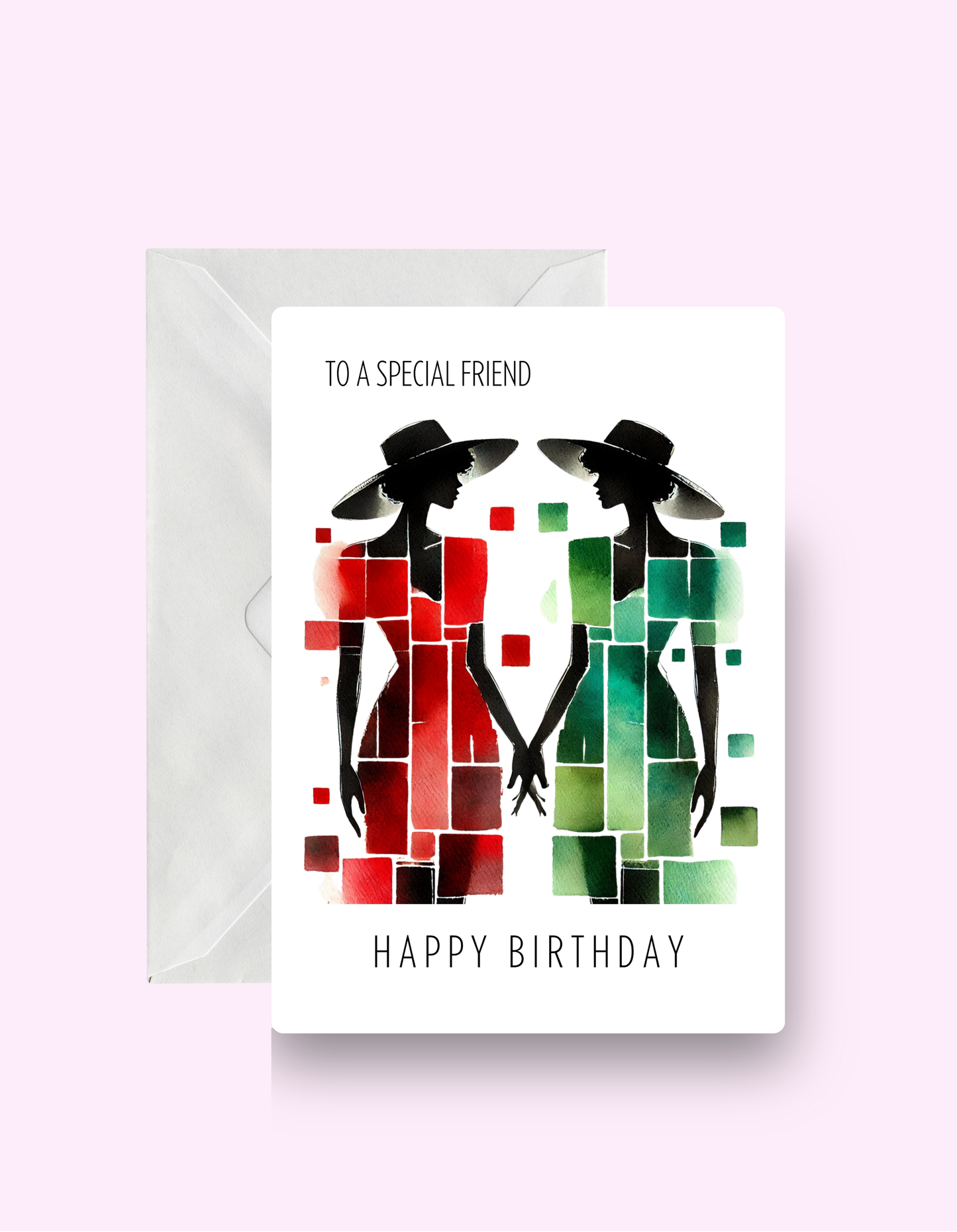 Bestie Birthday Card