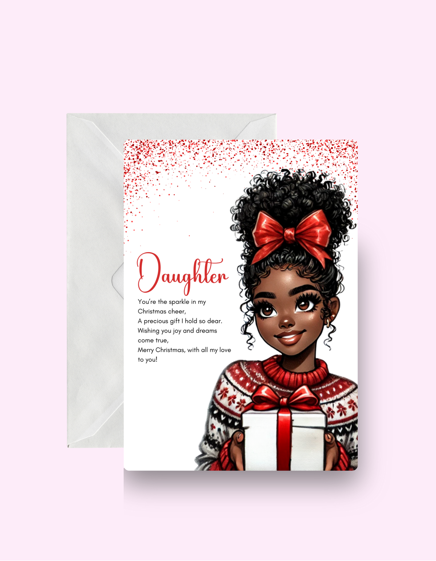 Daughter Christmas Card