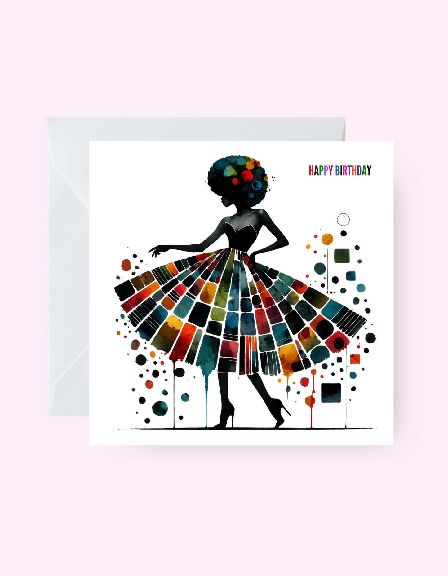 Fashionique 1 Birthday Card