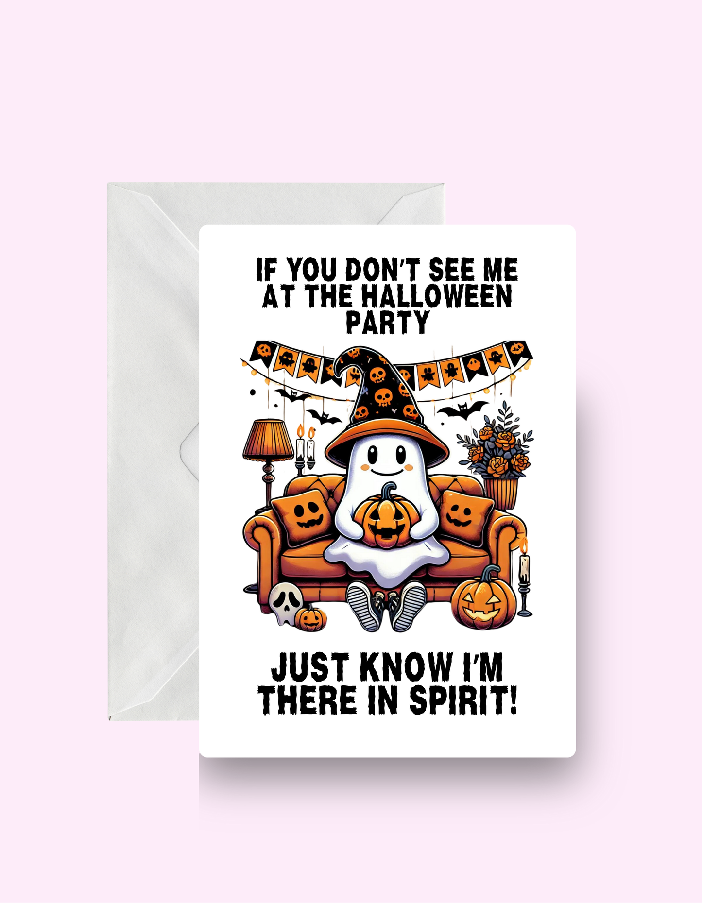 A Quiet Halloween Card