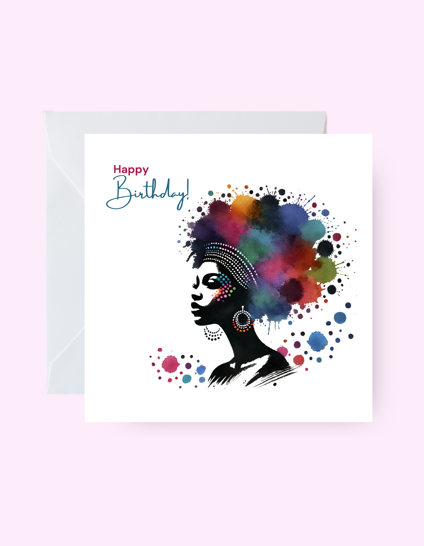 African Queen Card