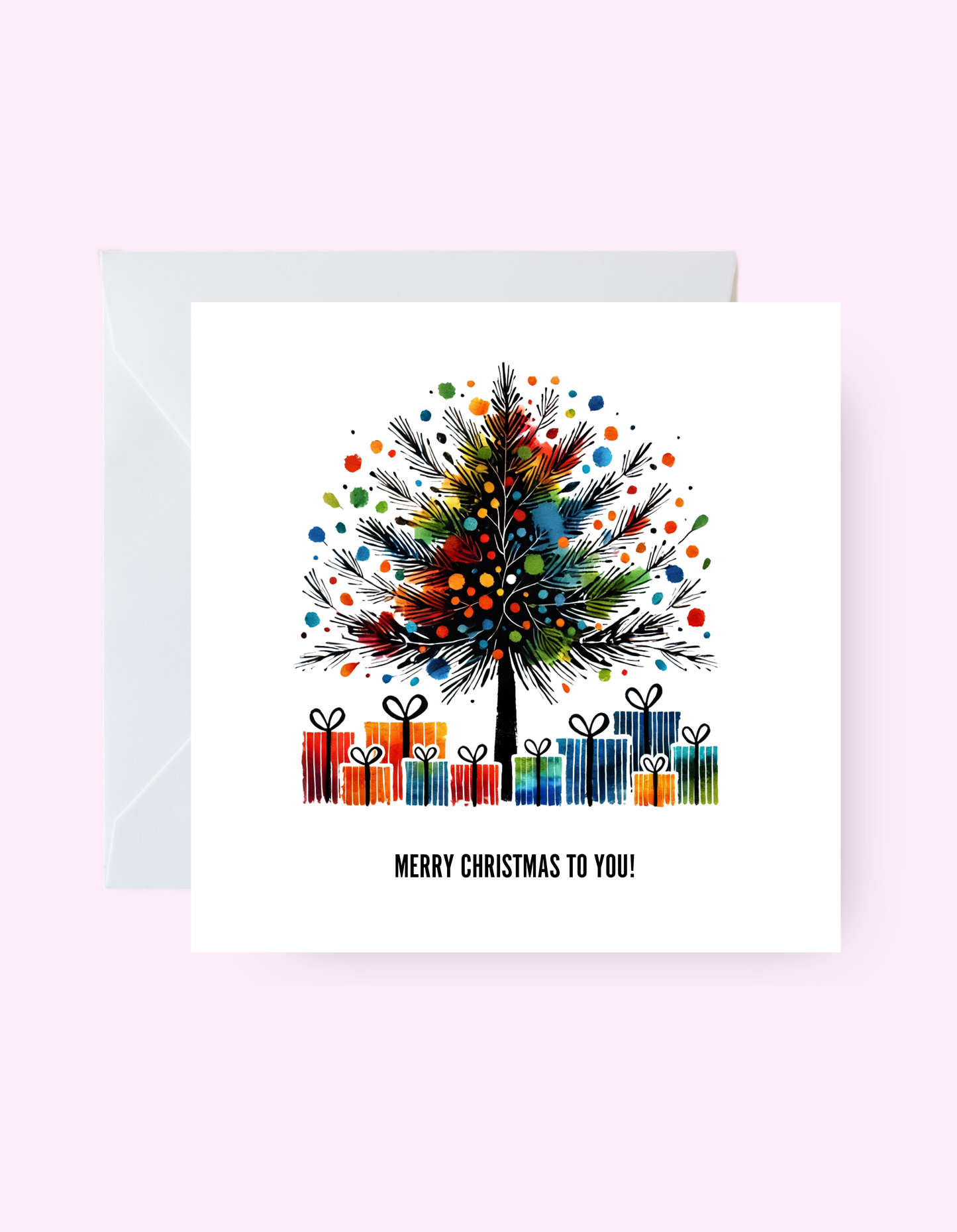 Contemporary Xmas Card