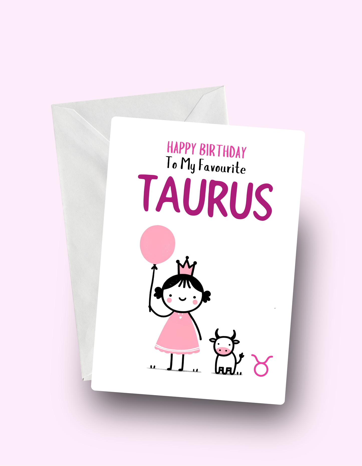 Taurus Birthday Card