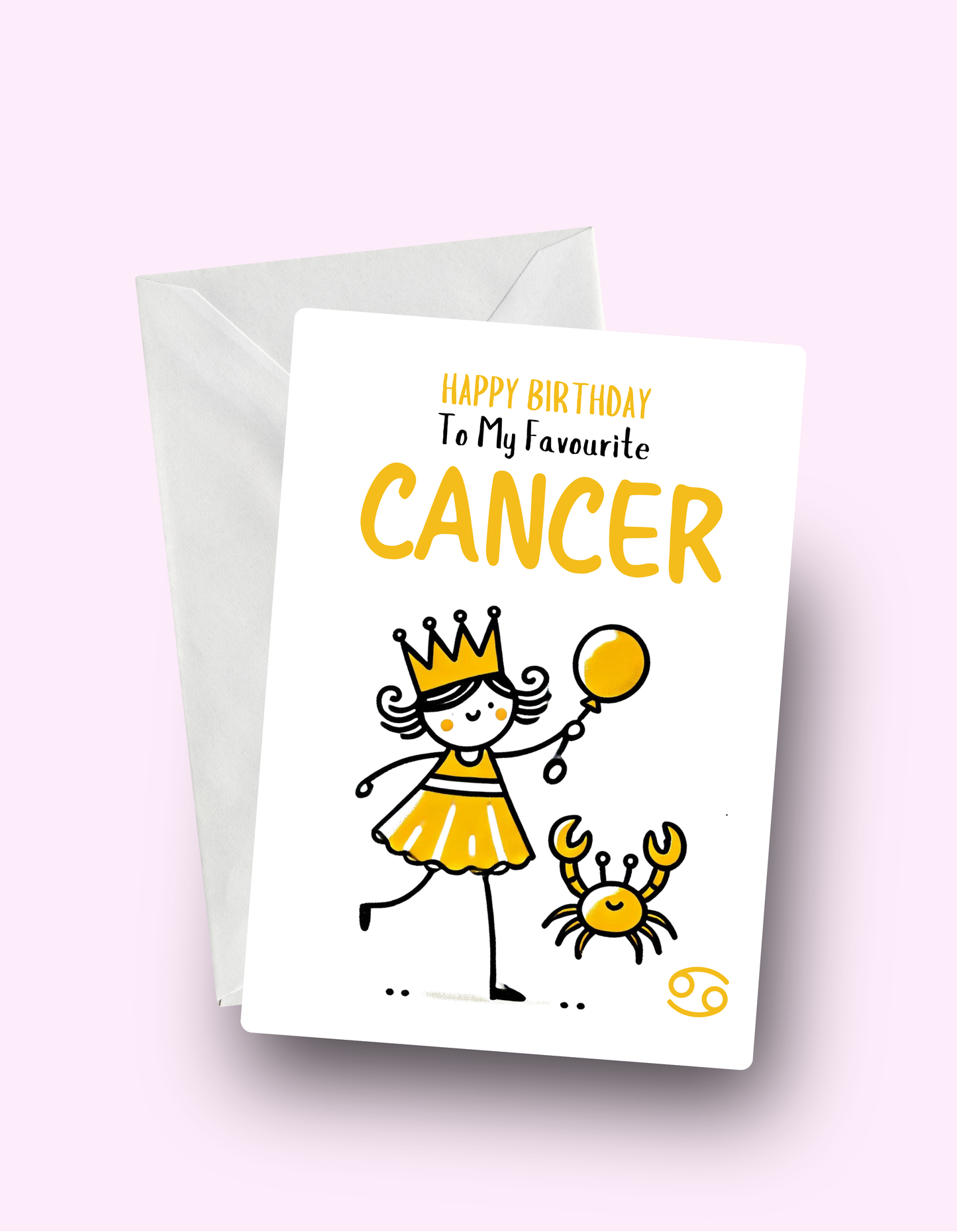 Cancer Birthday Card