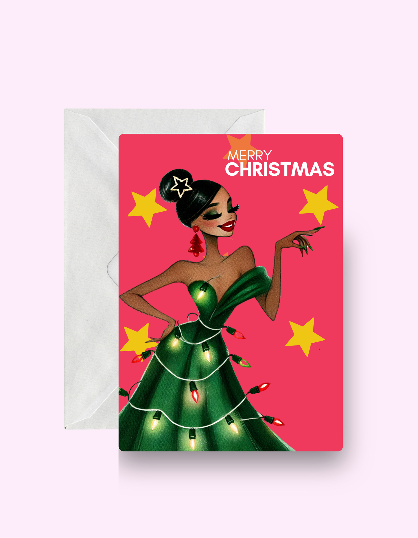 Fashion Forward Christmas Card