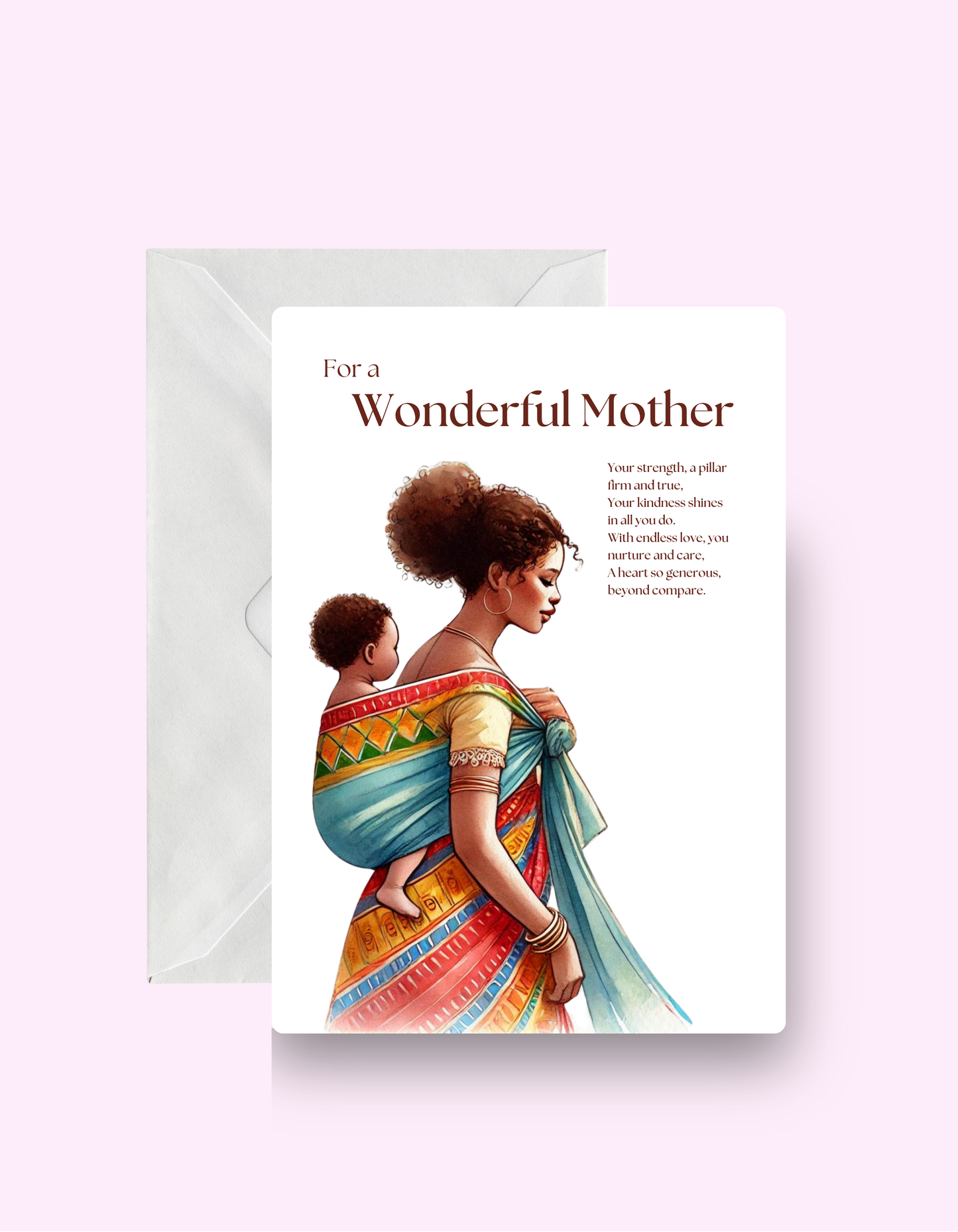 Wonderful Mother Card