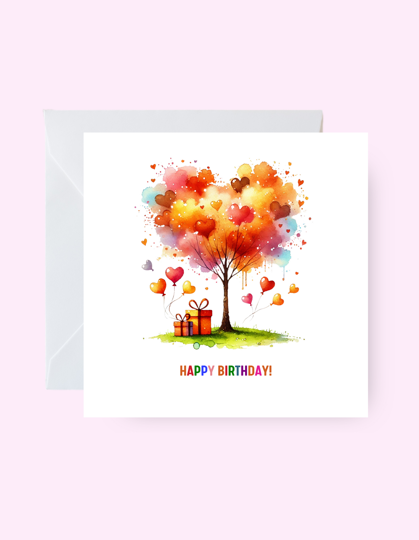 Love Tree Birthday Card