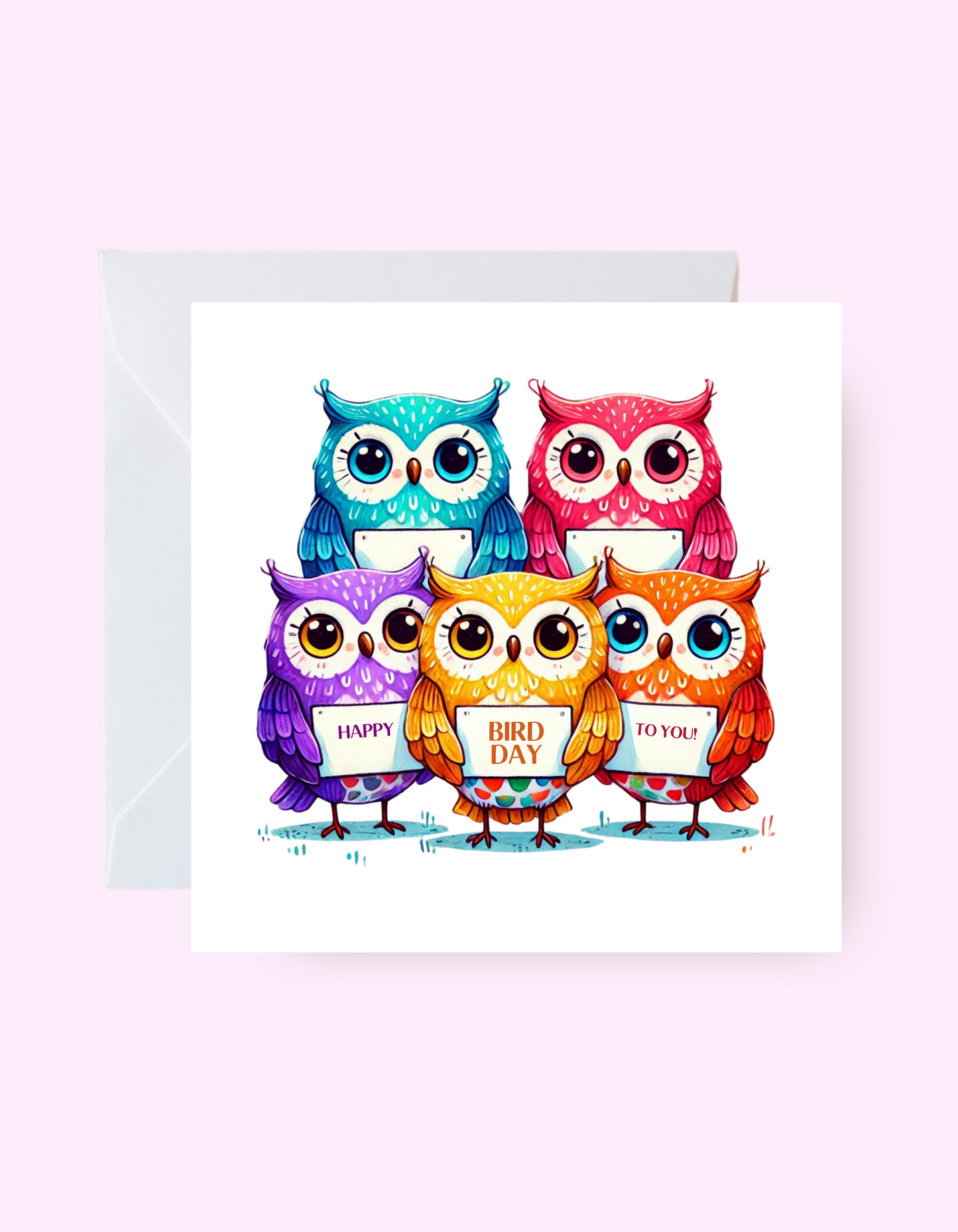 Bird Birthday Card