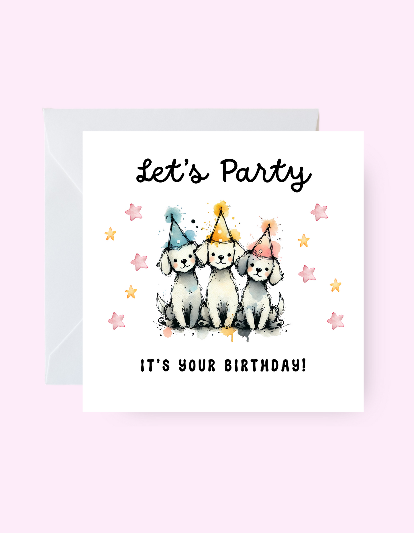 Let's Party Card