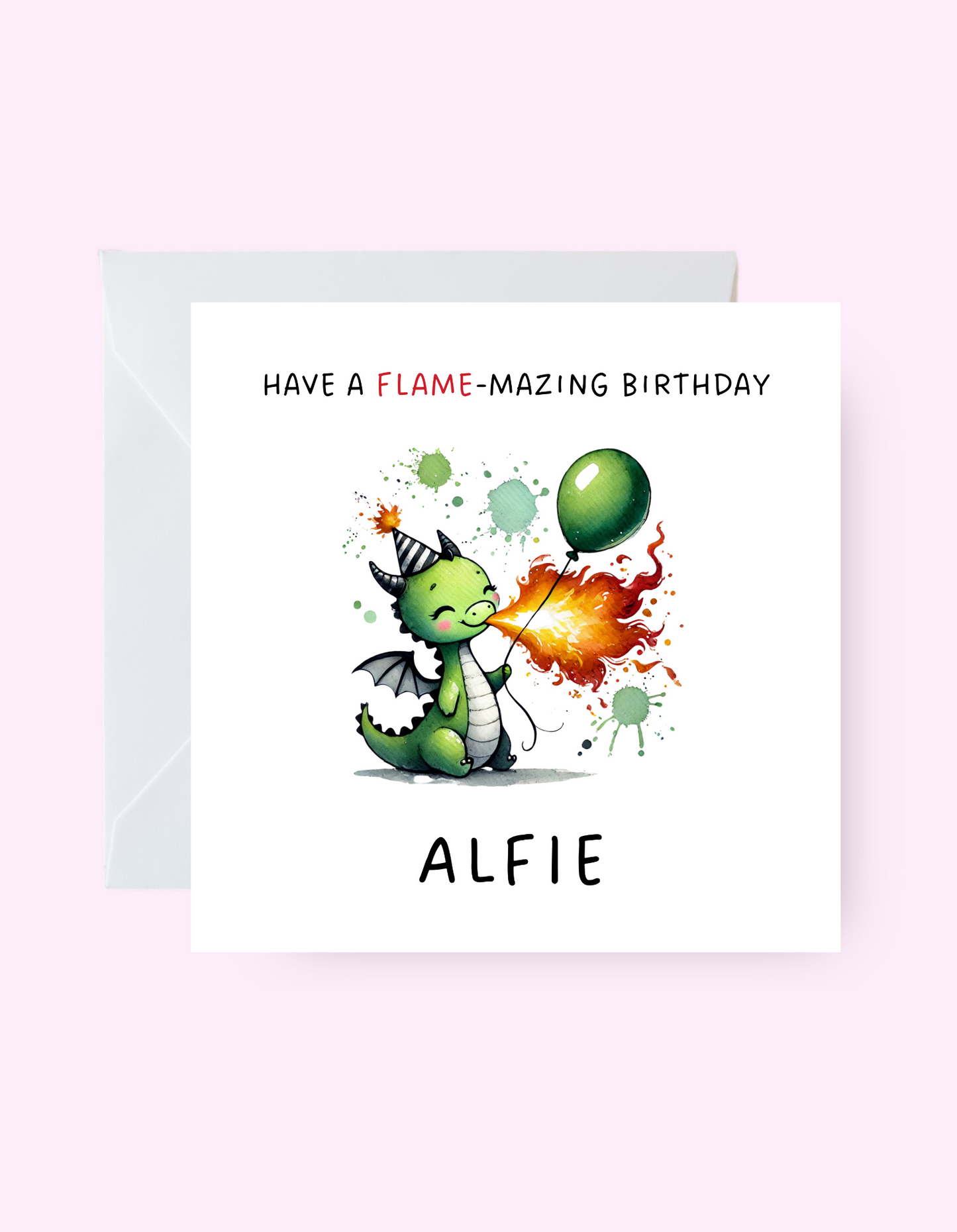 Flamazing Card