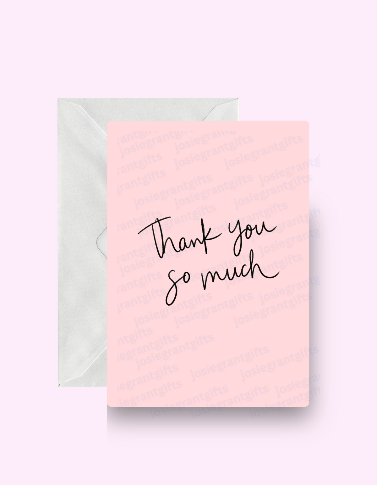 Thank You So Much Card