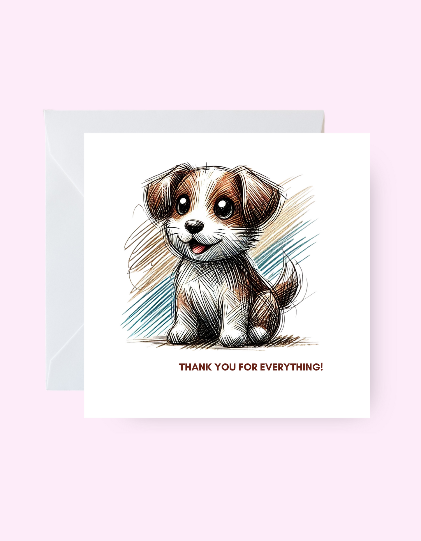 Gratitude Dog Card