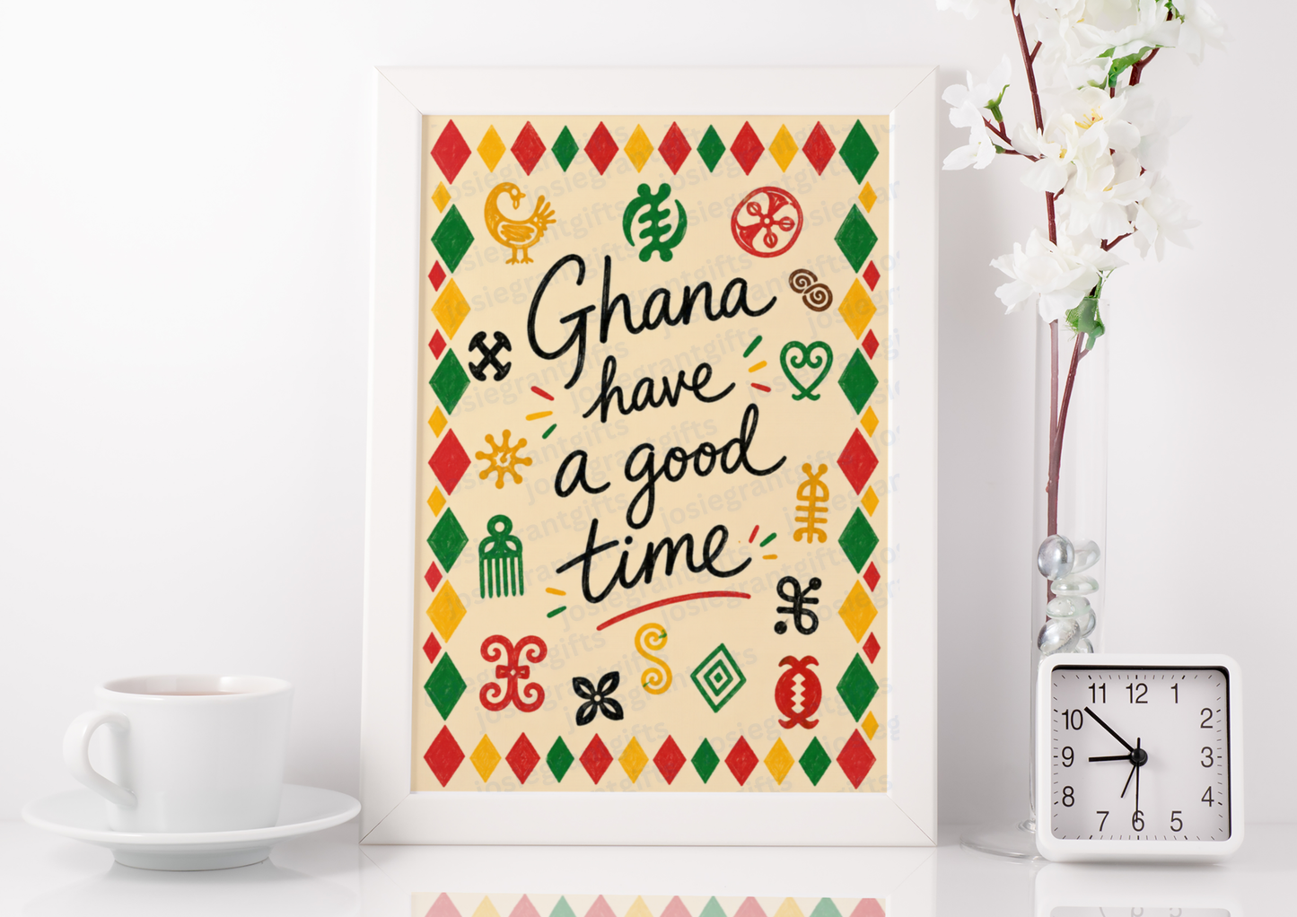 Ghana Have A Good Time Print