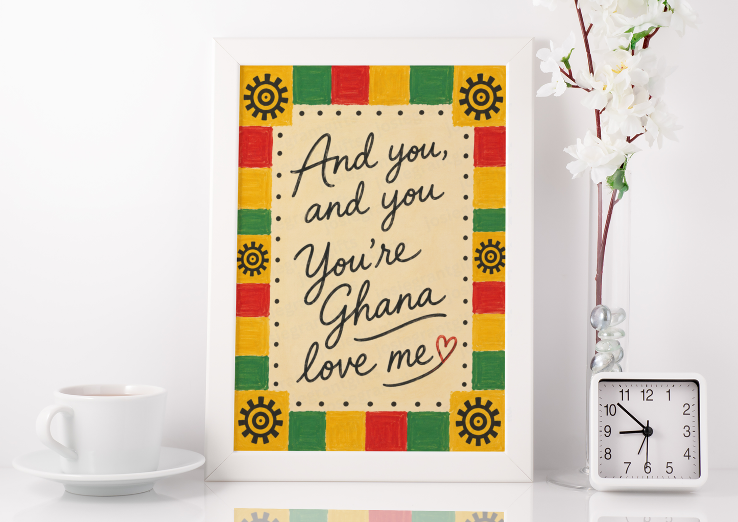 Ghana Love Me Print