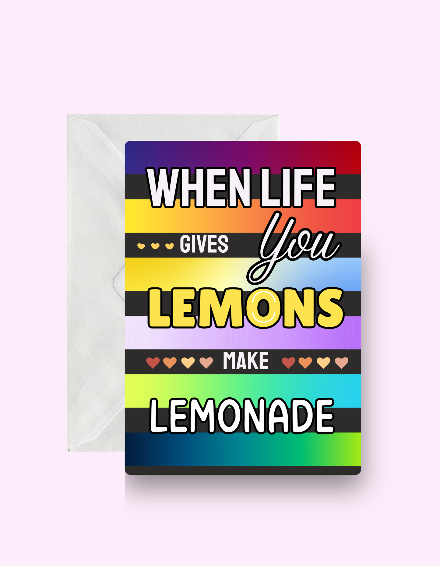 Lemons Into Lemonade Card