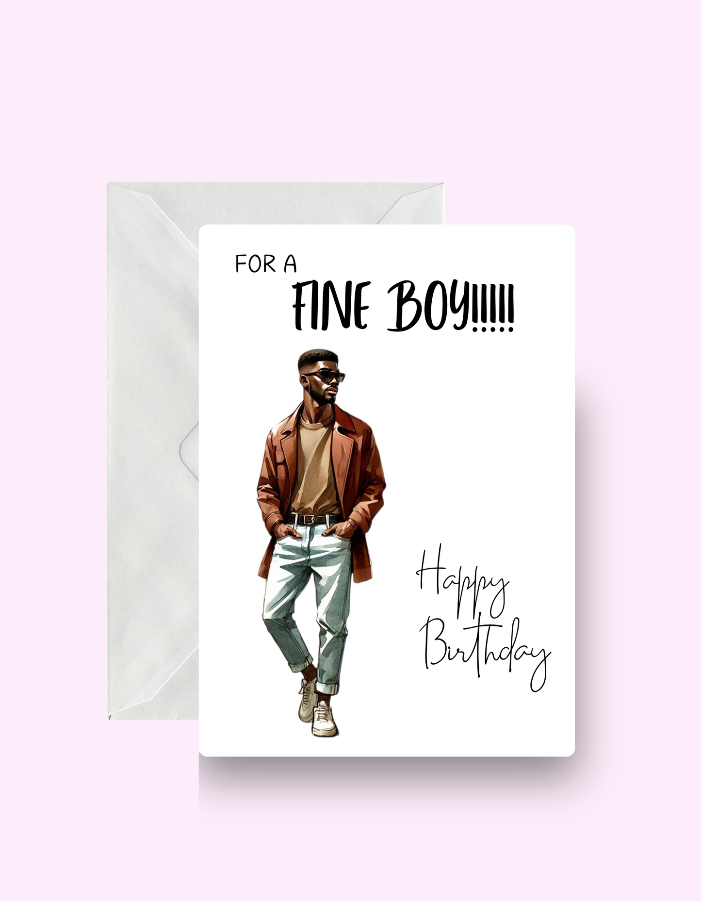 Fine Boy Card