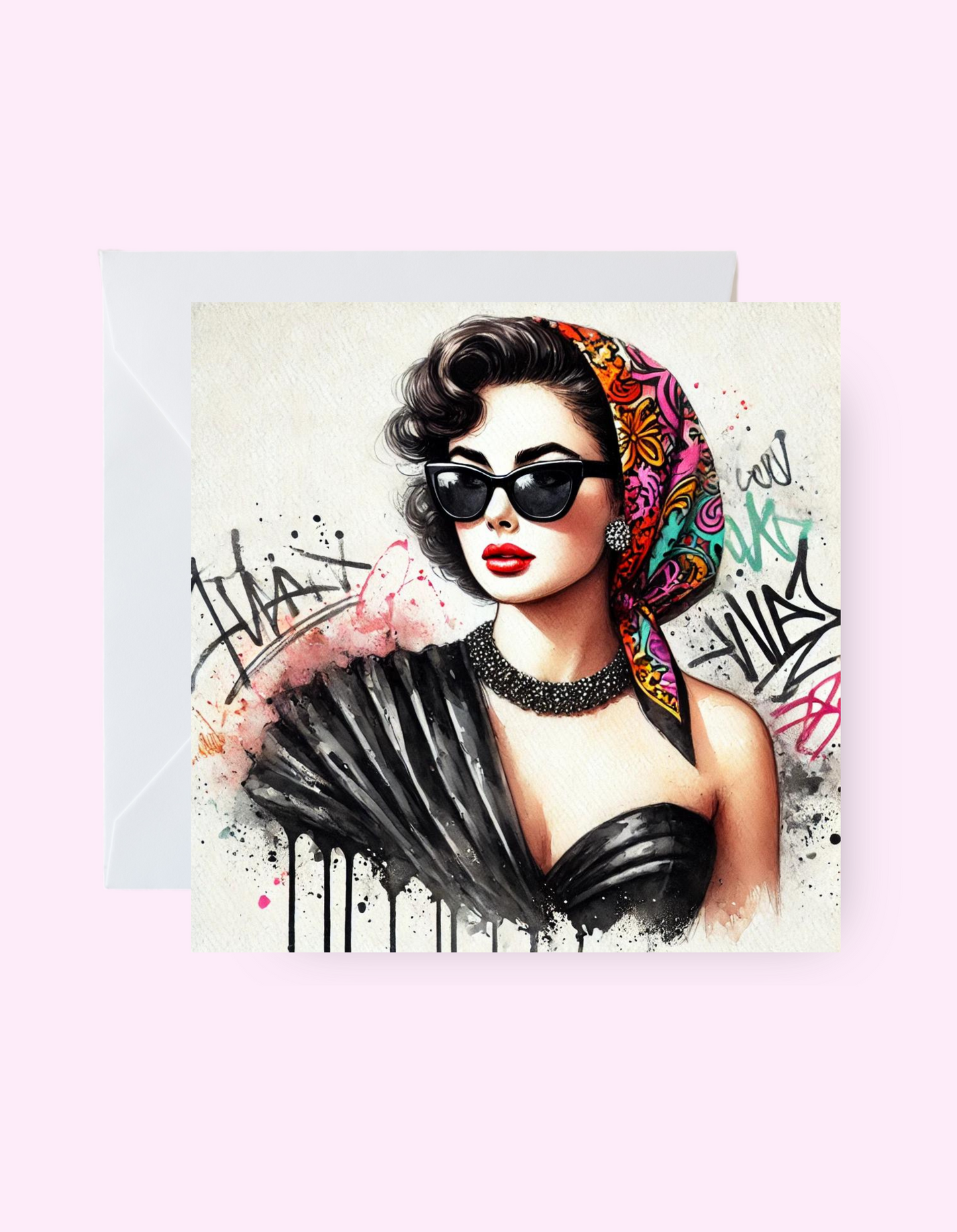 Fashion Queen Card