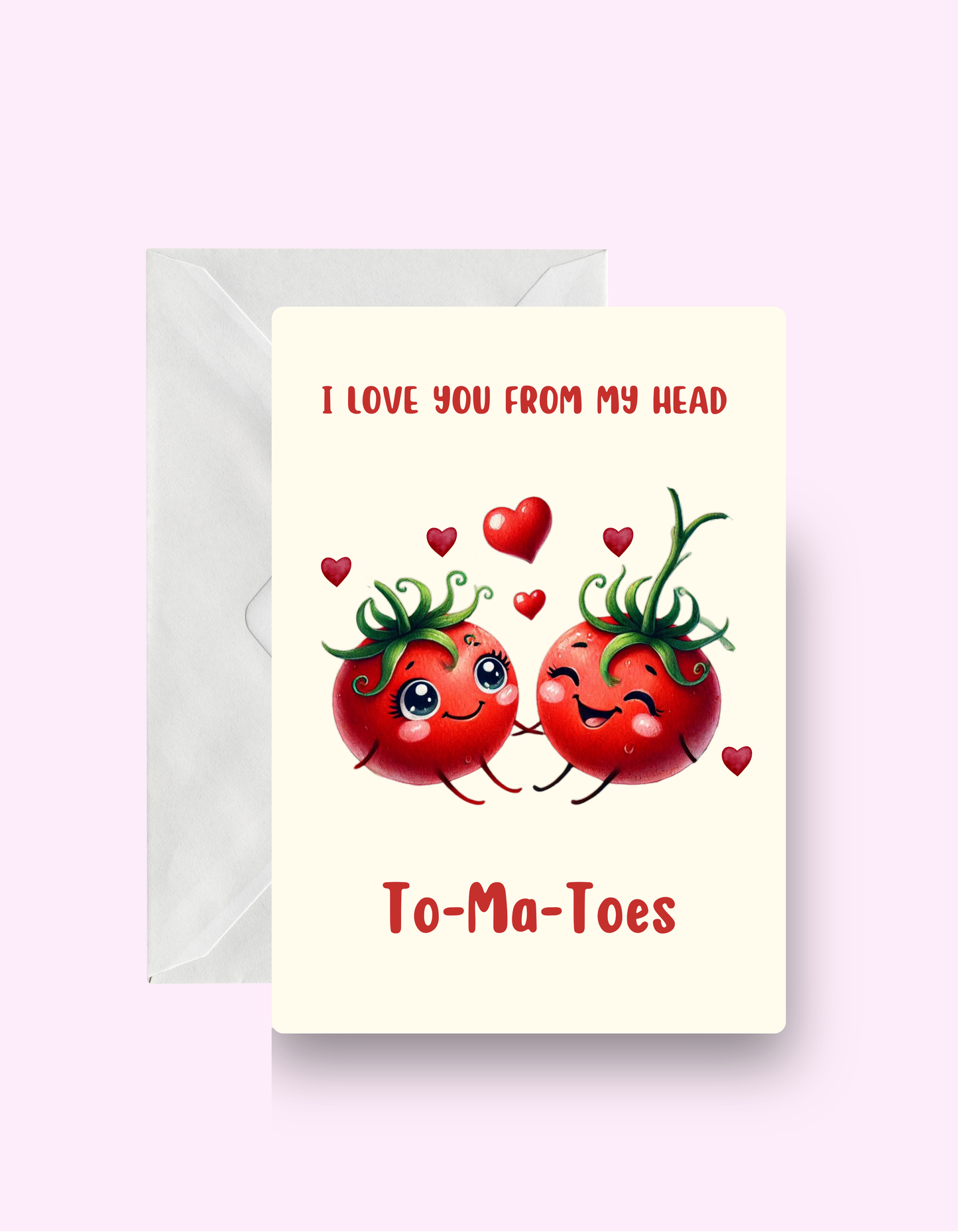 To Ma Toes Card