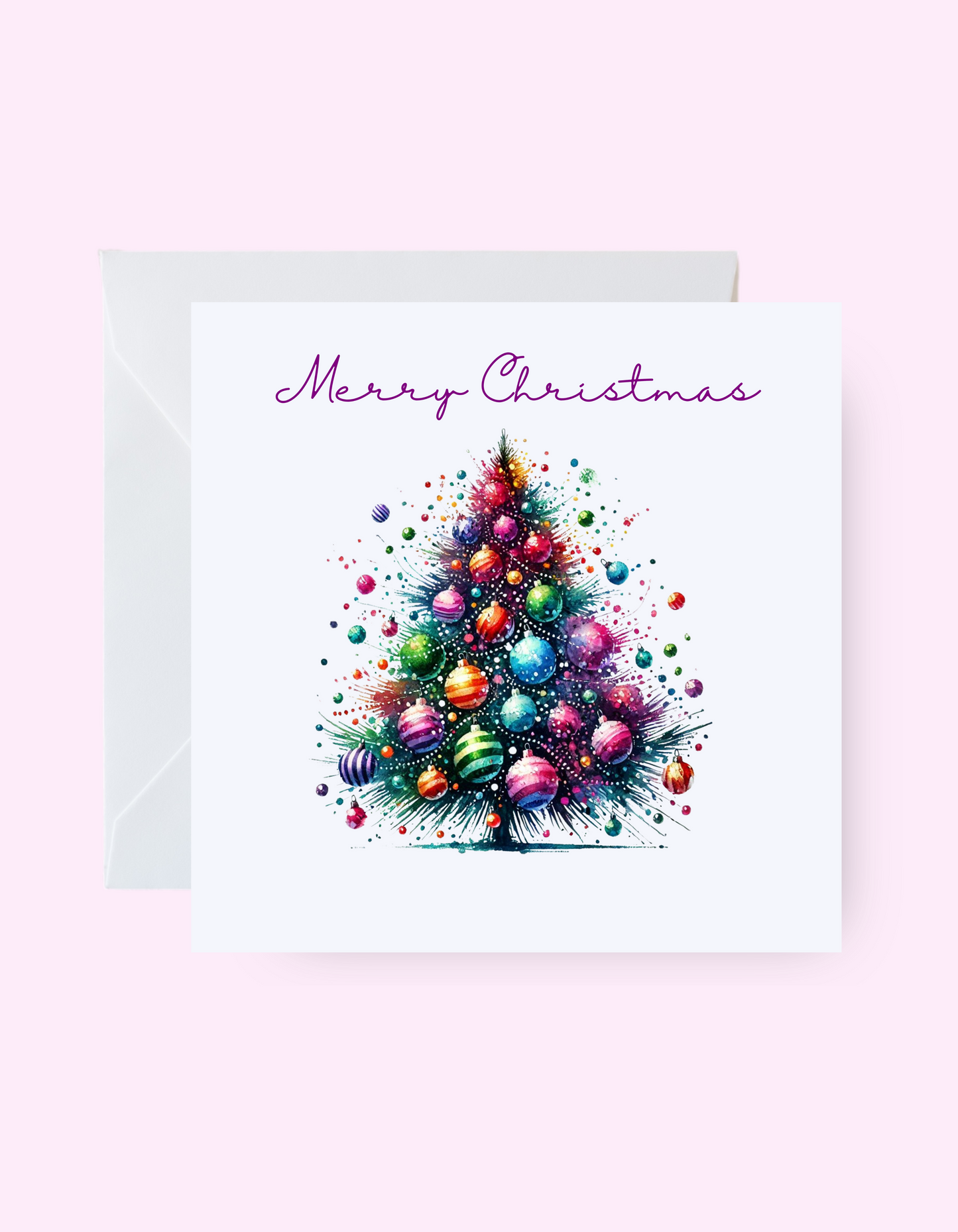 Colourful Xmas Card