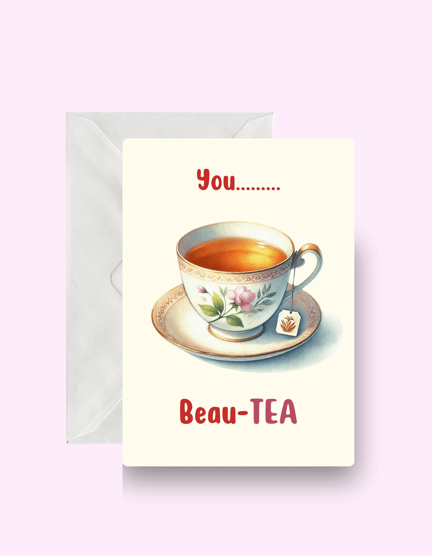 Beau Tea Card