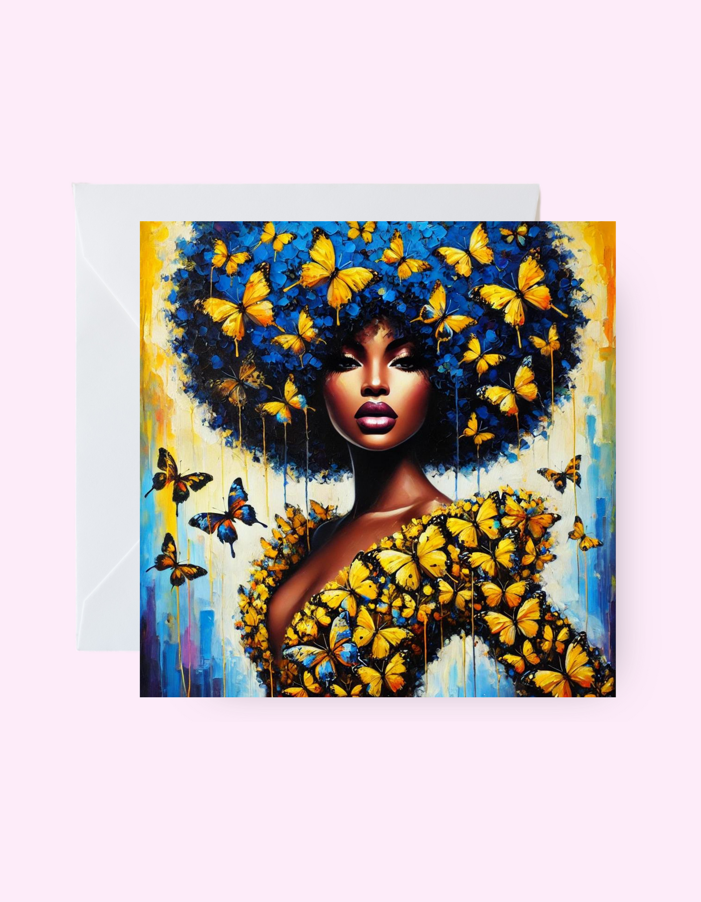 Metamorphosis Woman Card