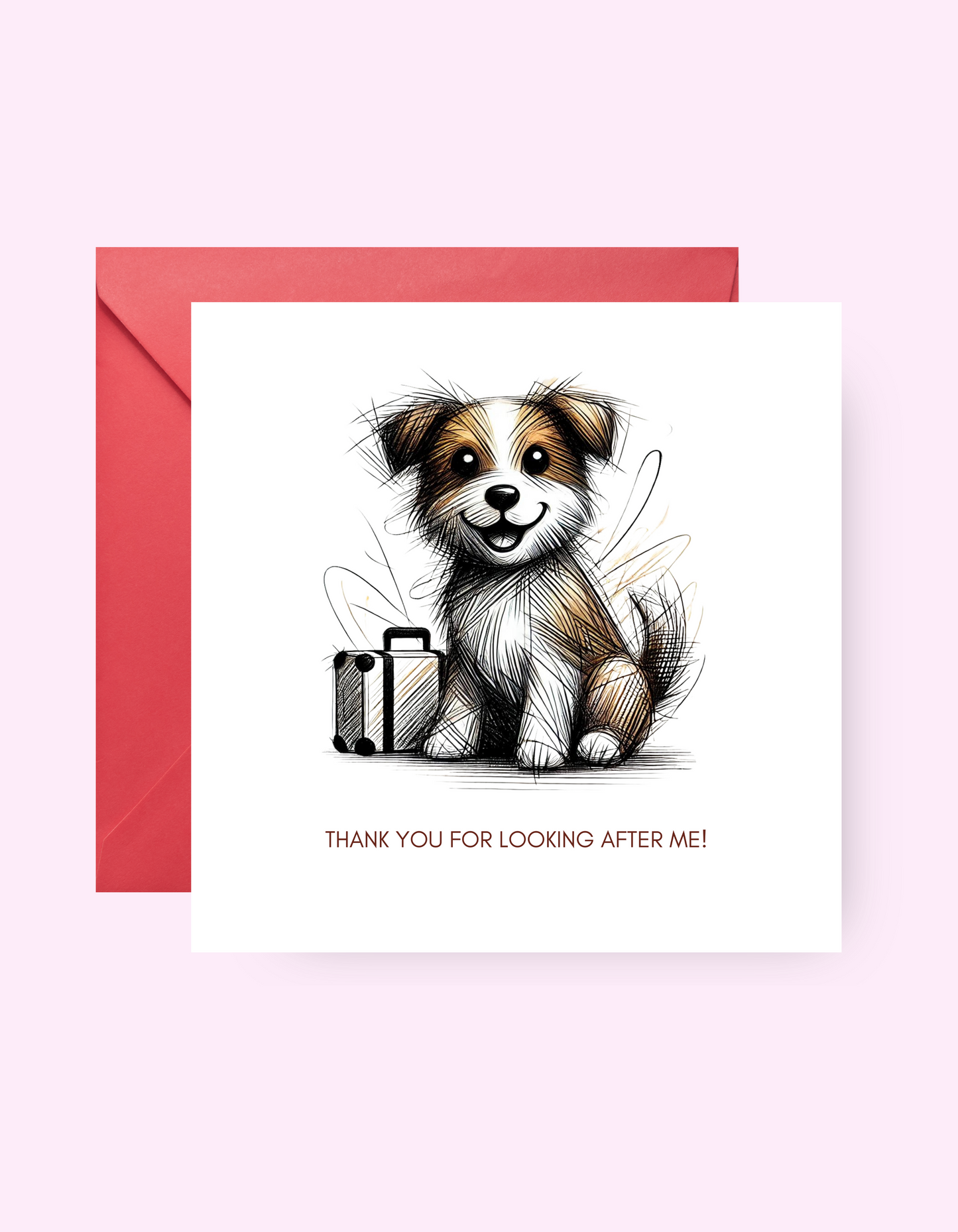 Staying Over Card