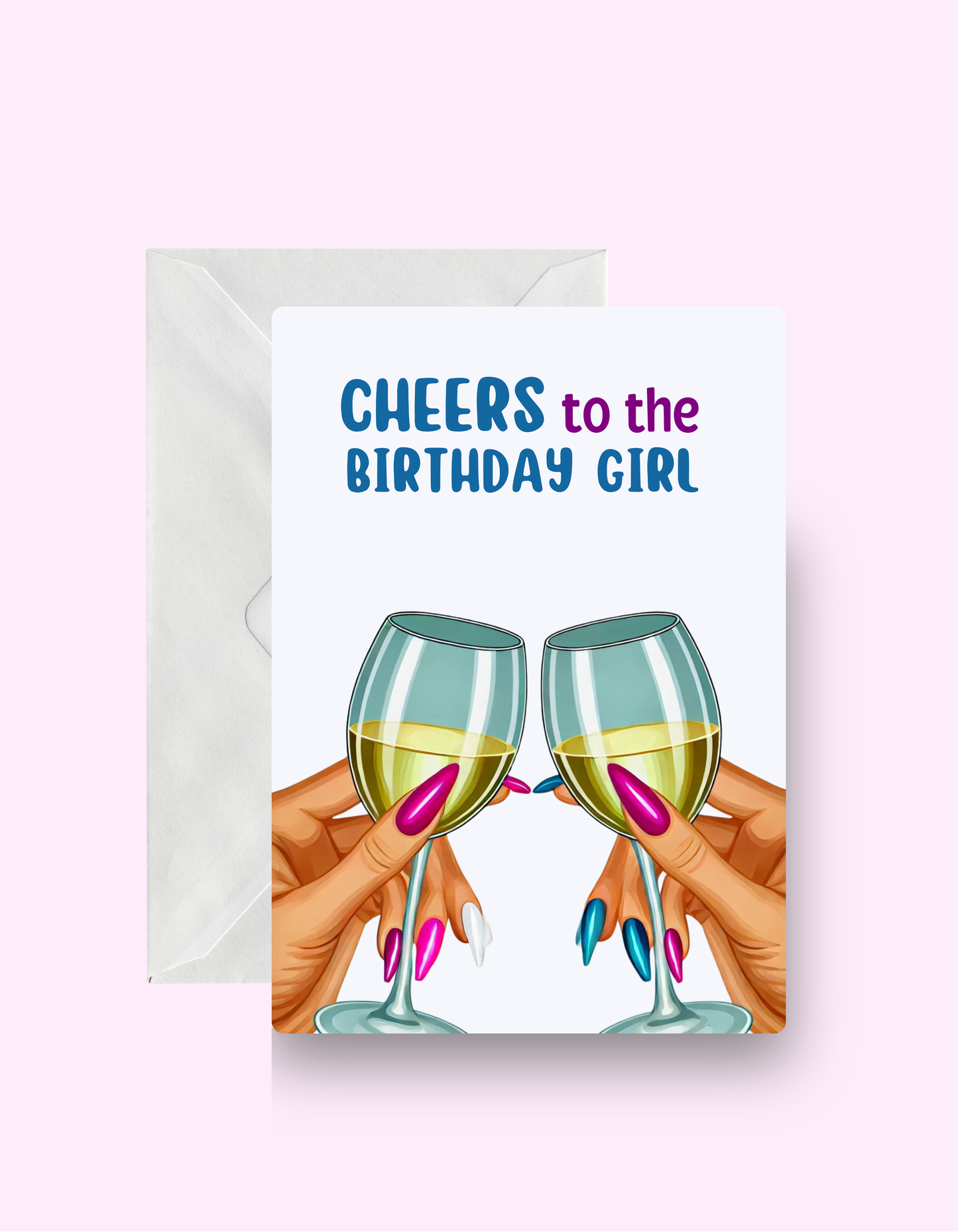 Cheers Girl Card