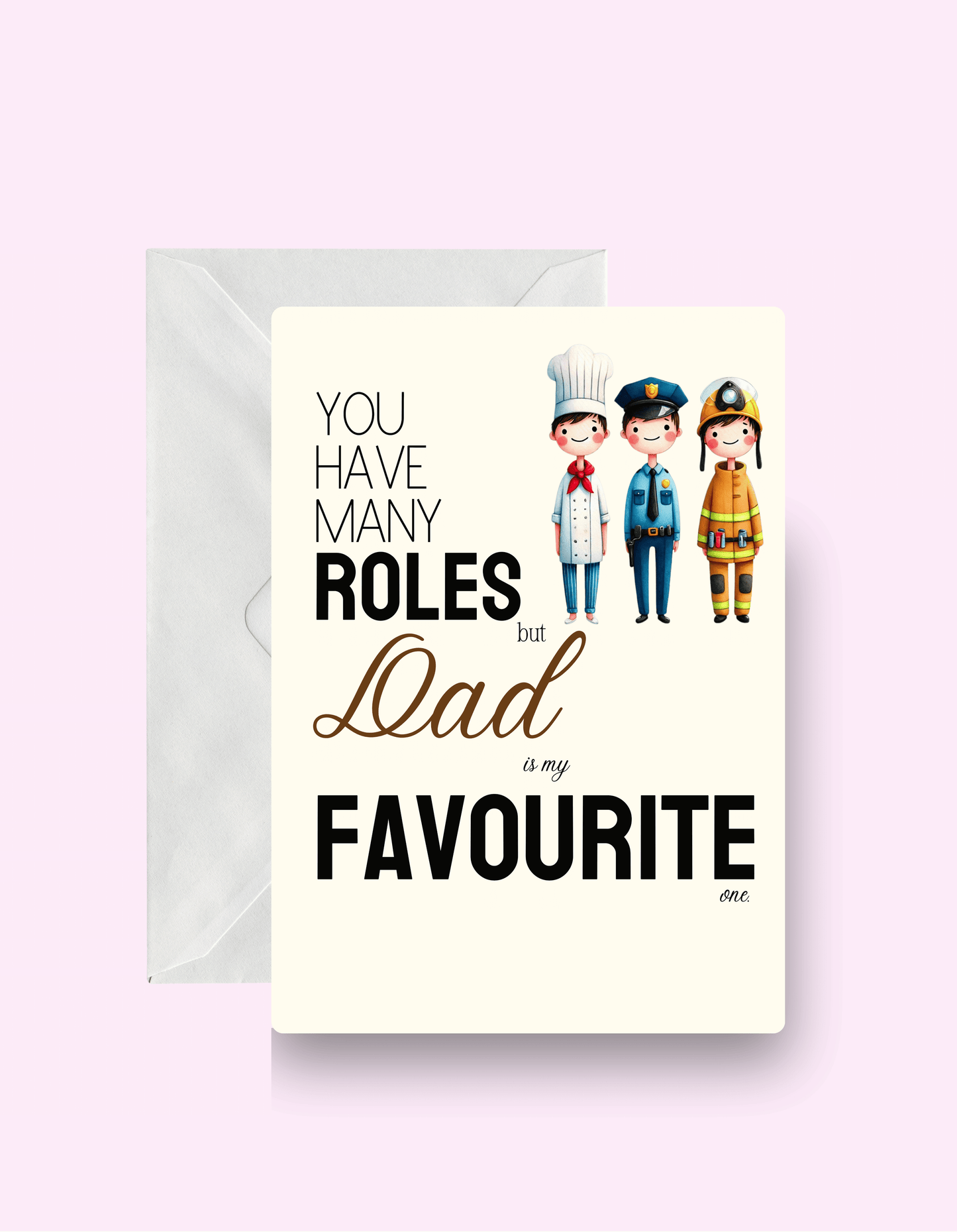 Dad Role Card