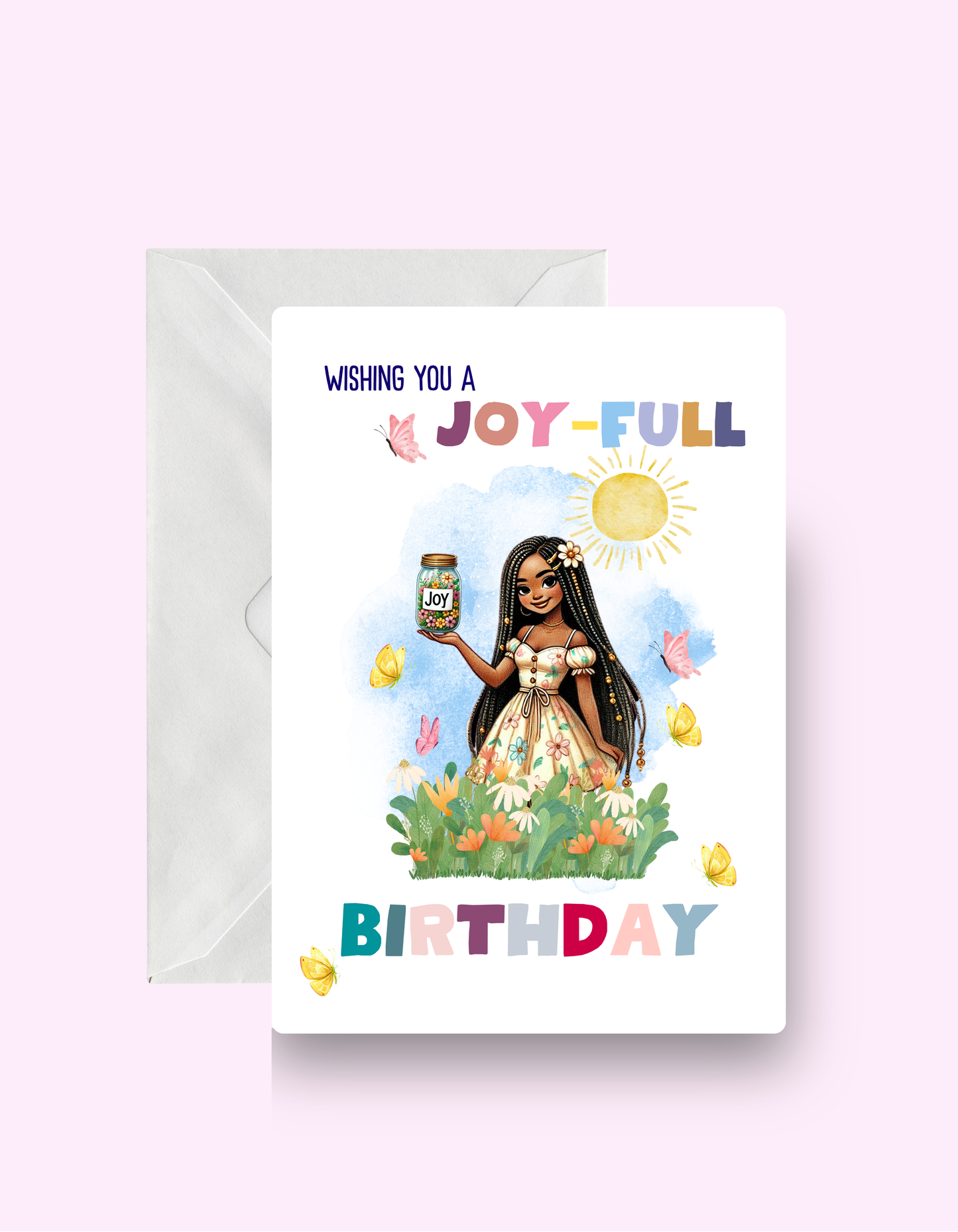 Joy Full Birthday Card