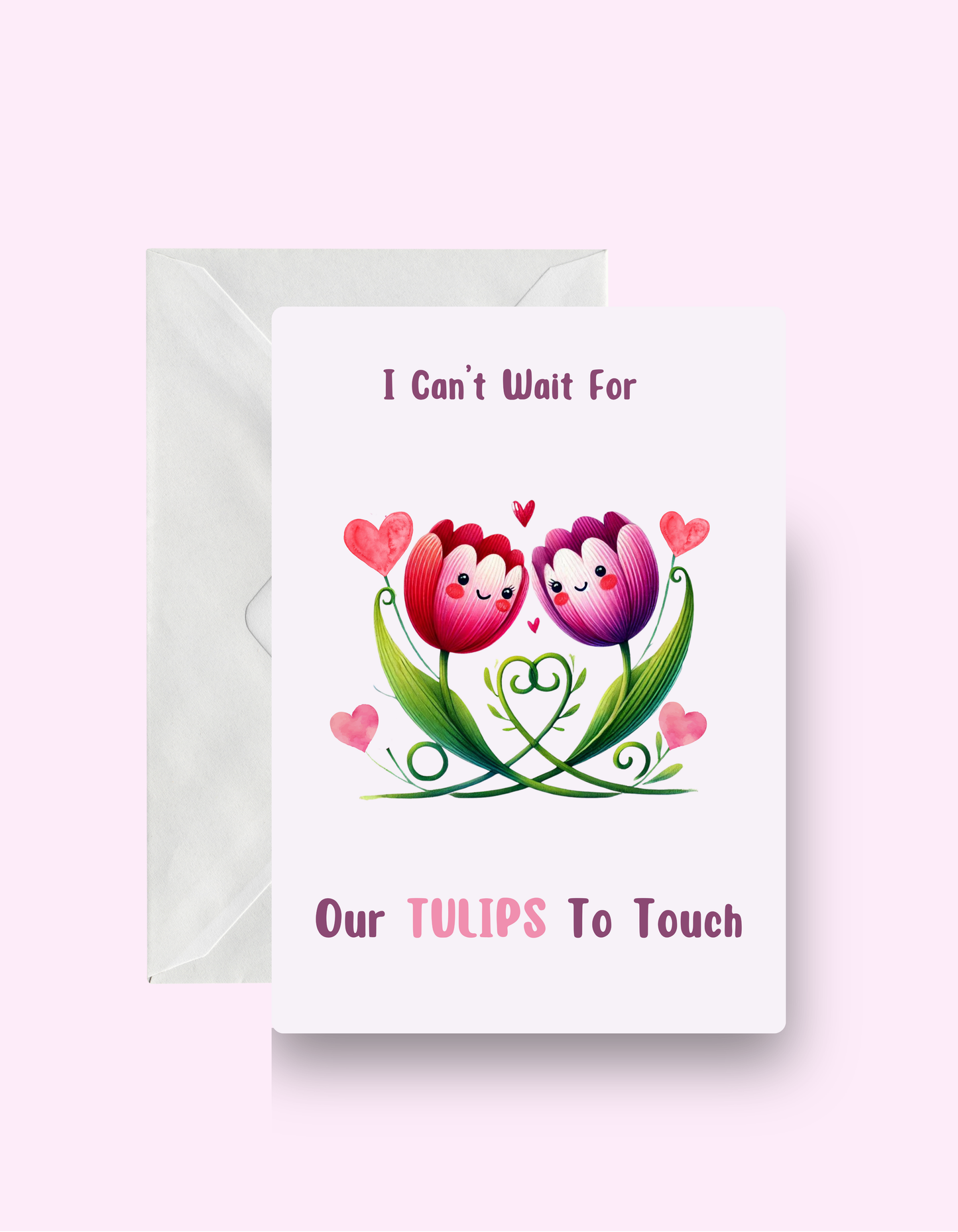 Tulips Touch Card