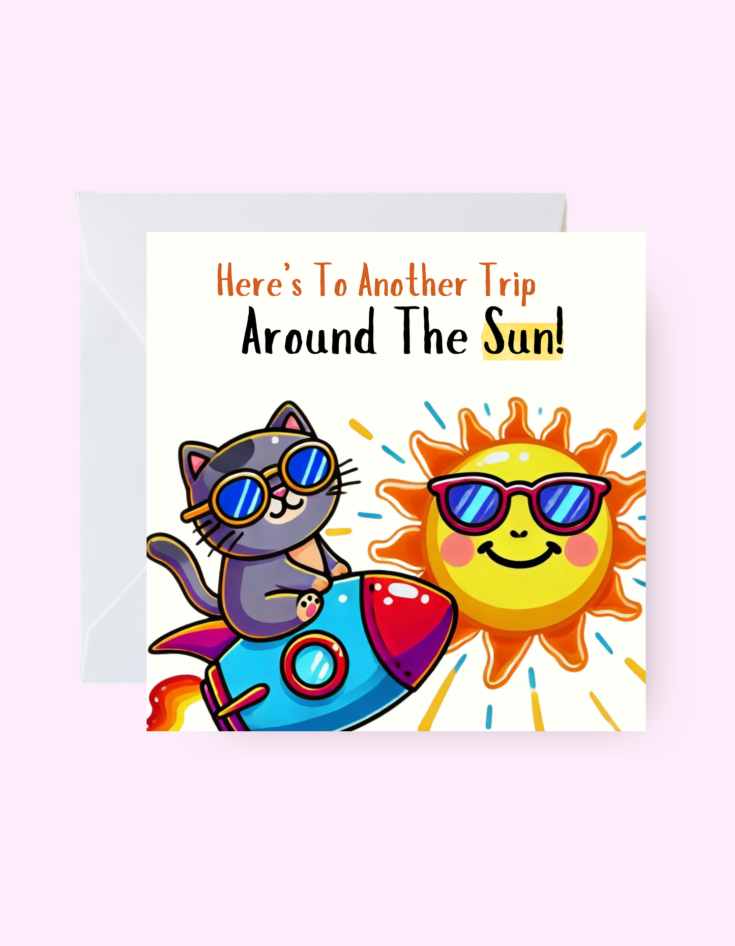 Trip Around The Sun Card