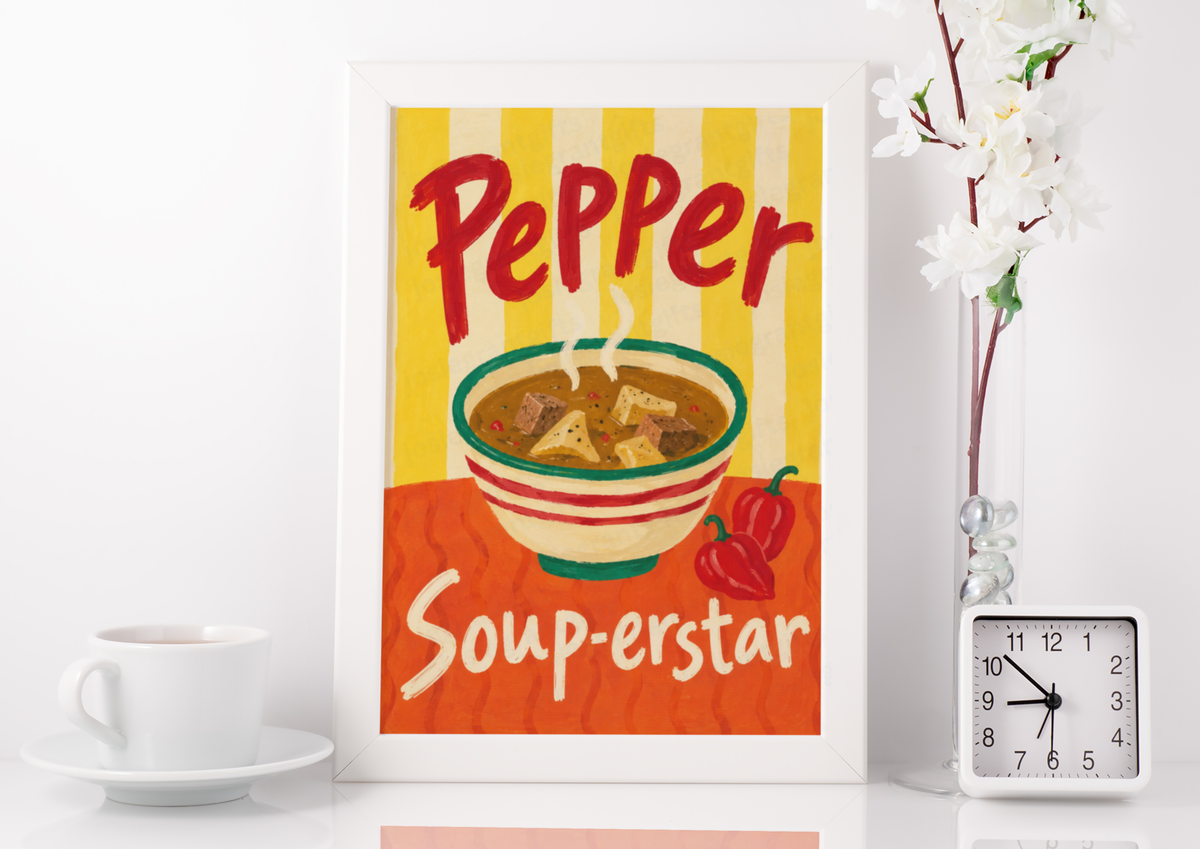 Pepper Soup Print