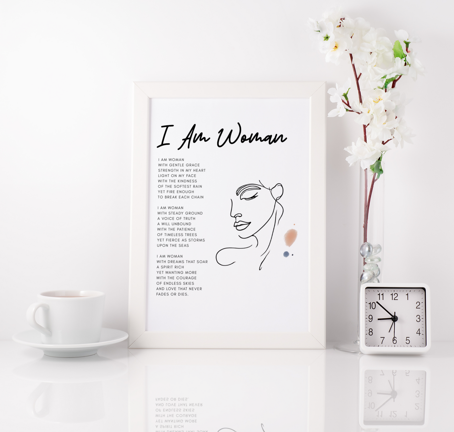 I Am Woman Print