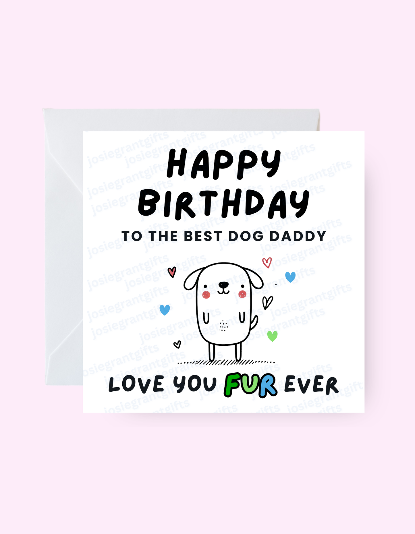 Fur-Ever Dad Card