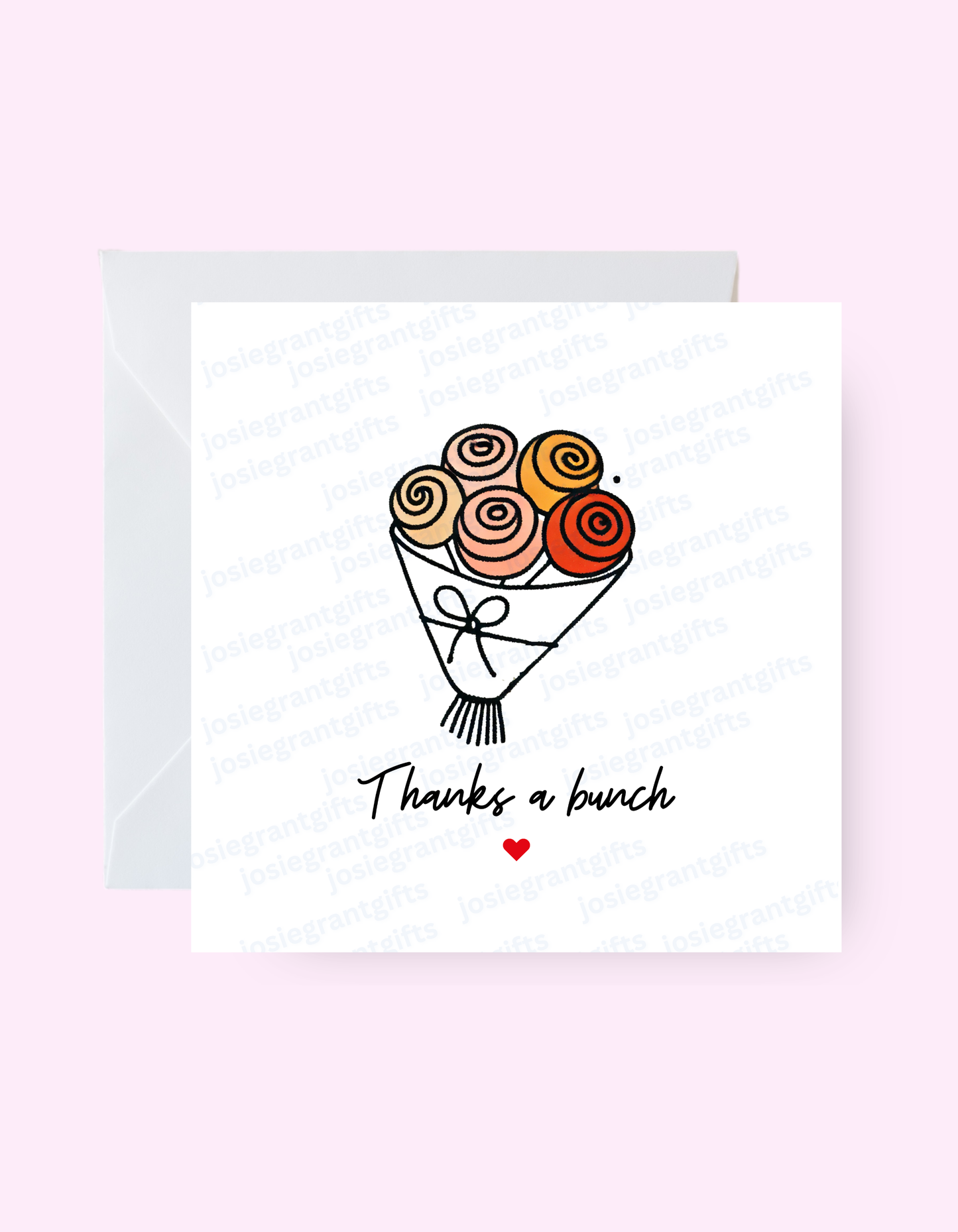 Thanks A Bunch Card