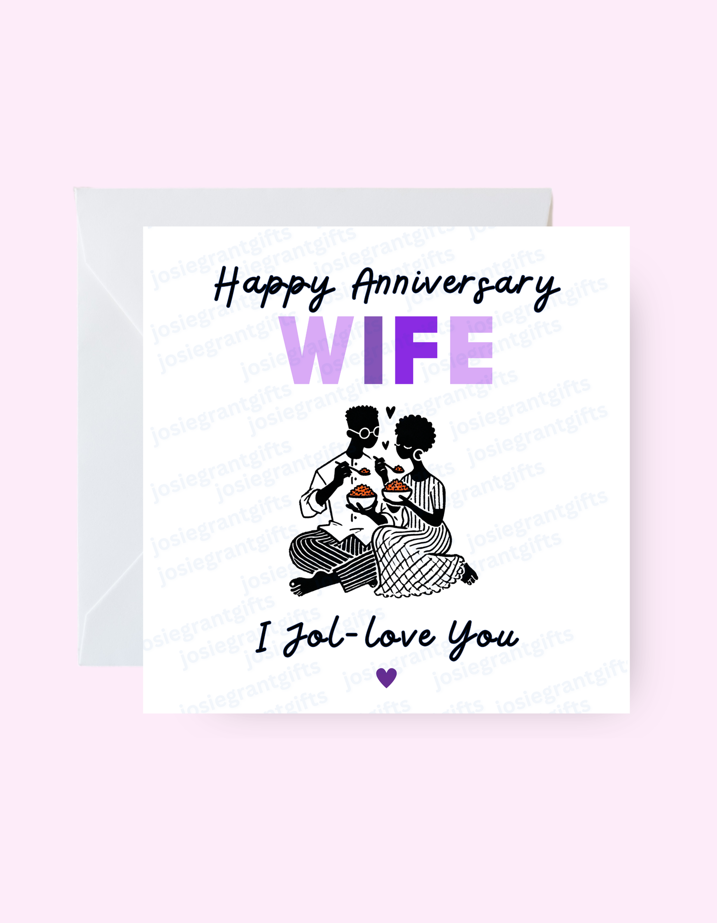Jol-Love Wife Card