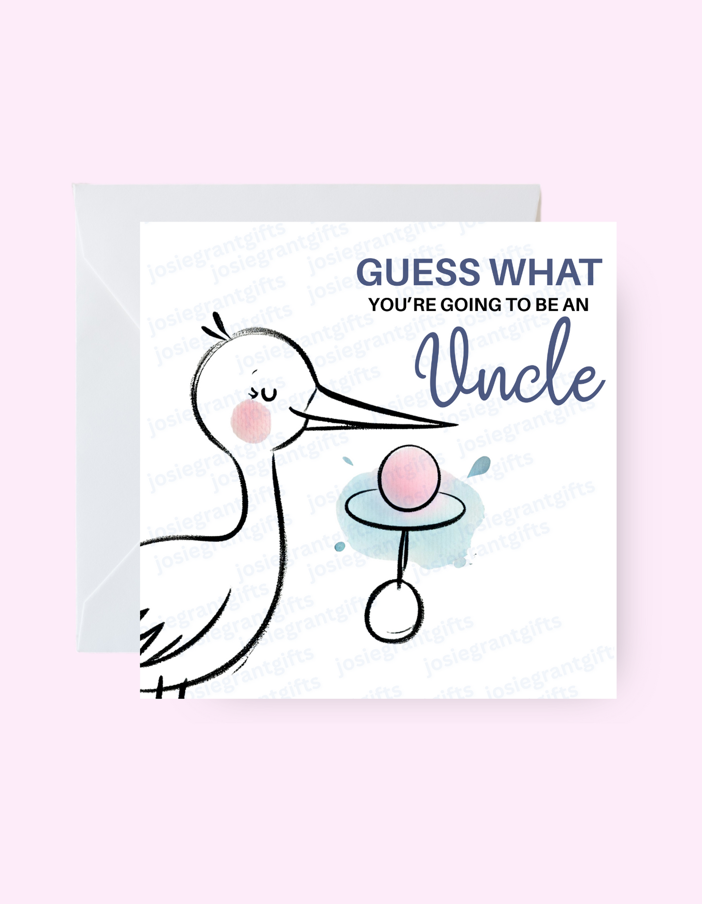 Uncle To Be Card