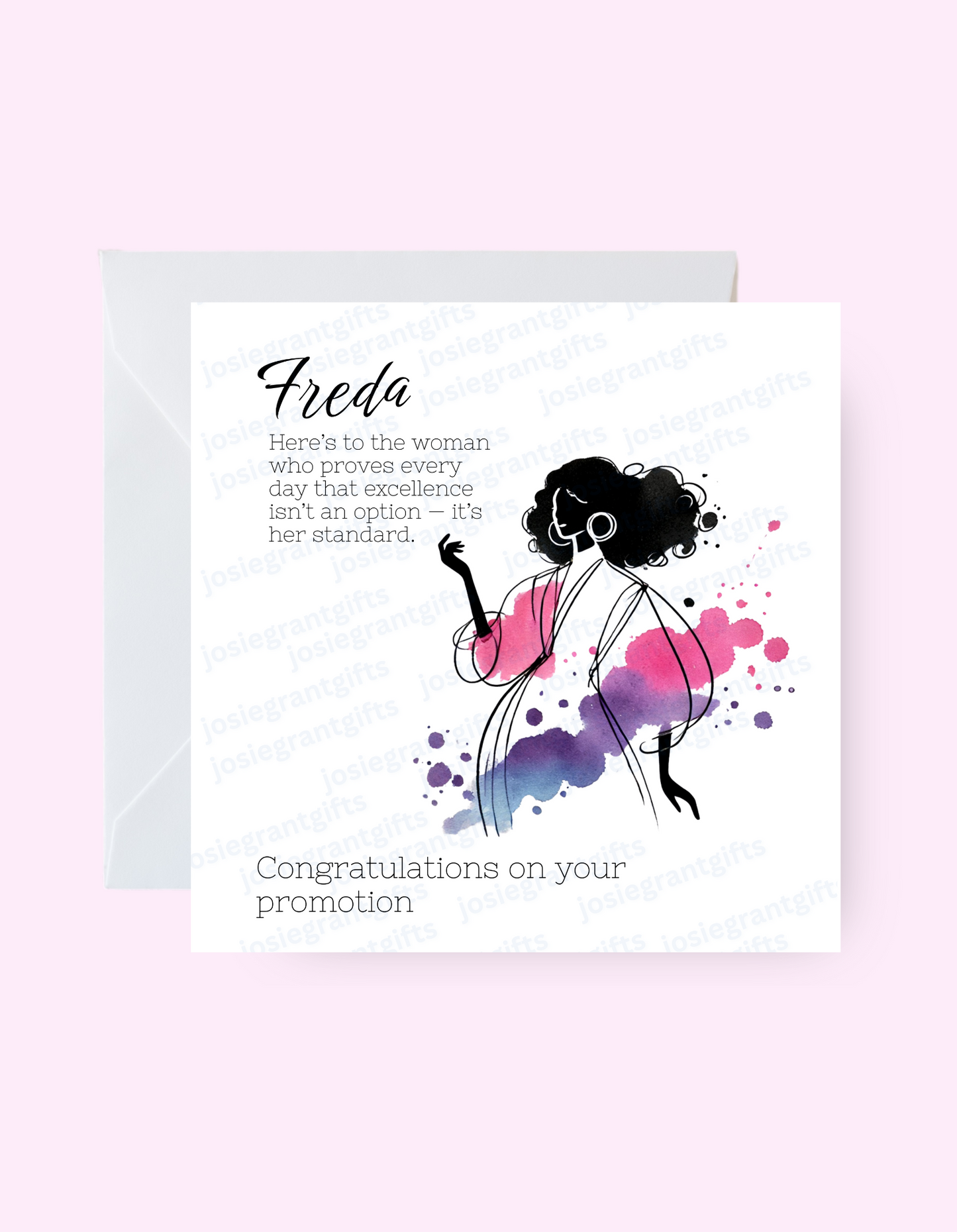 Promotion Queen Card