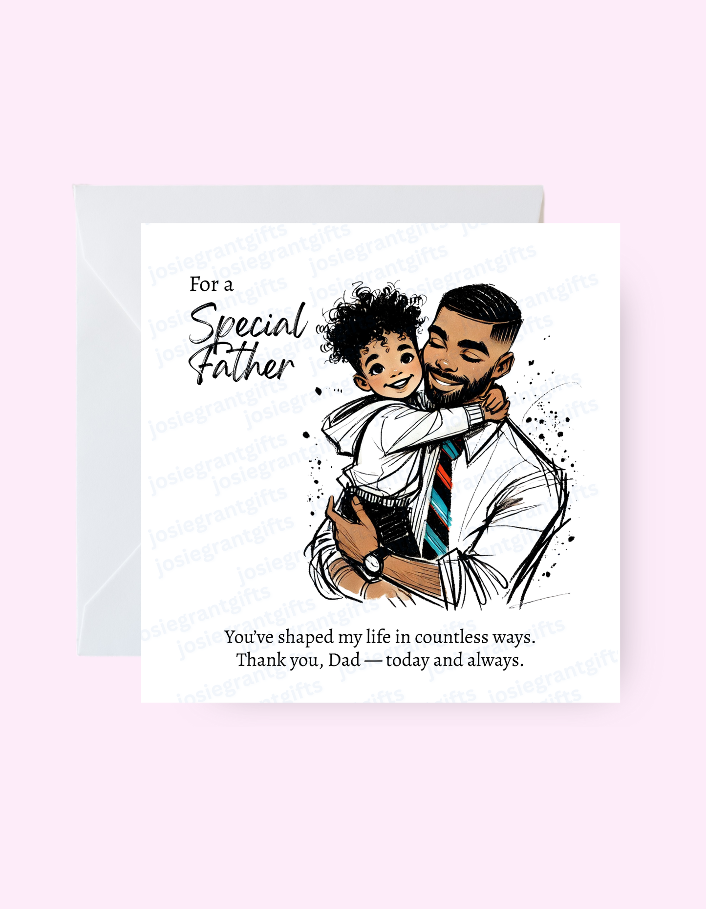 Father Thank You Card