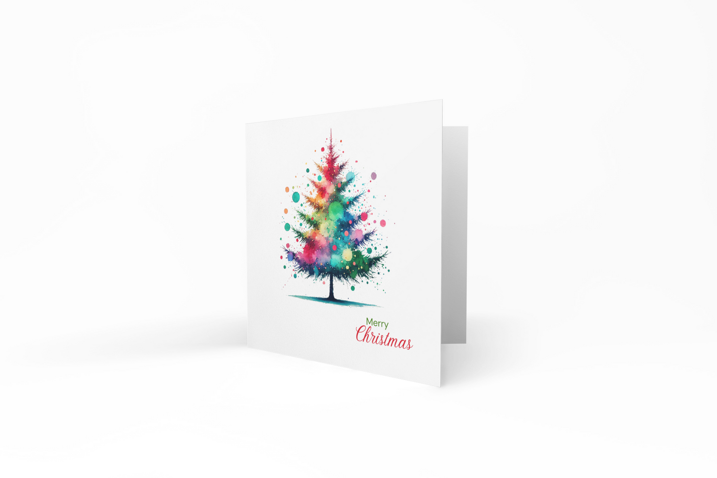 Colourful Christmas Card